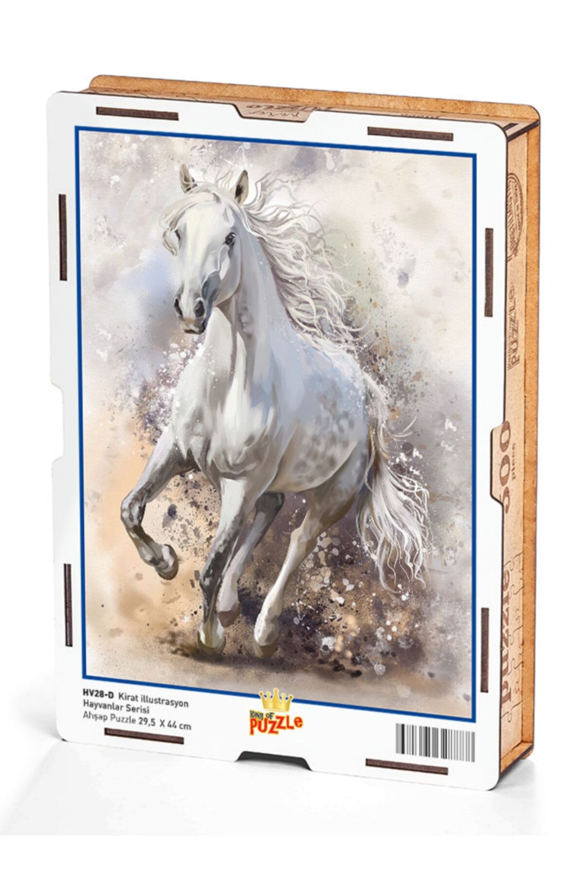 HeyNoid Ahşap Puzzle Kırat Illüstrasyon 500 Parça Puzzle