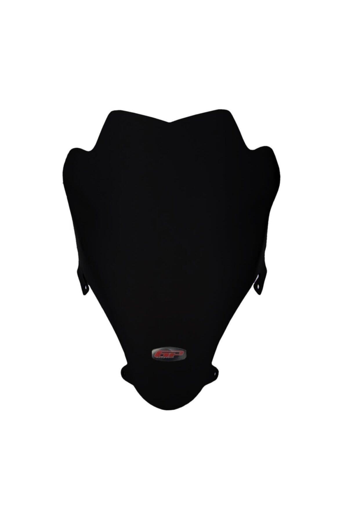 GP KOMPOZİT Honda Pcx 125-150 2018-2020 Uyumlu Spor Ön Cam Siyah 52 Cm
