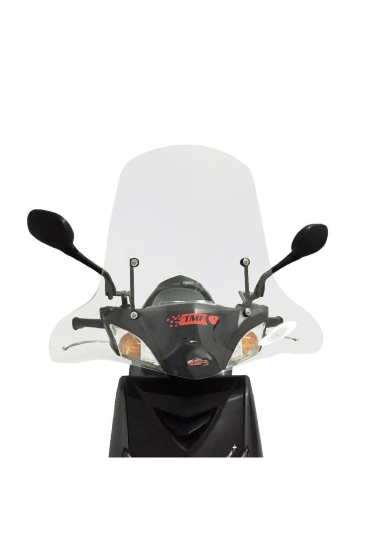 GP KOMPOZİT Yamaha Cygnus X 2010-2018 Uyumlu Ön Cam Şeffaf 55 Cm
