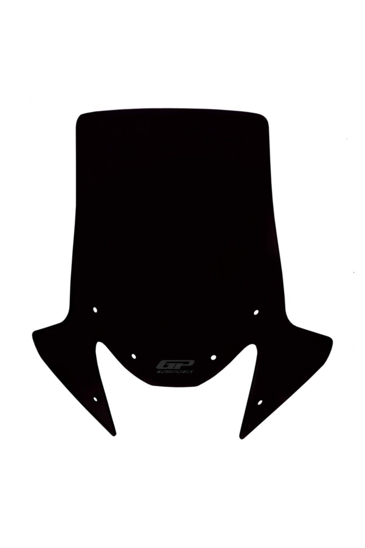 GP KOMPOZİT Yamaha Xtz 660z 2008-2016 Uyumlu Ön Cam Siyah 50 Cm