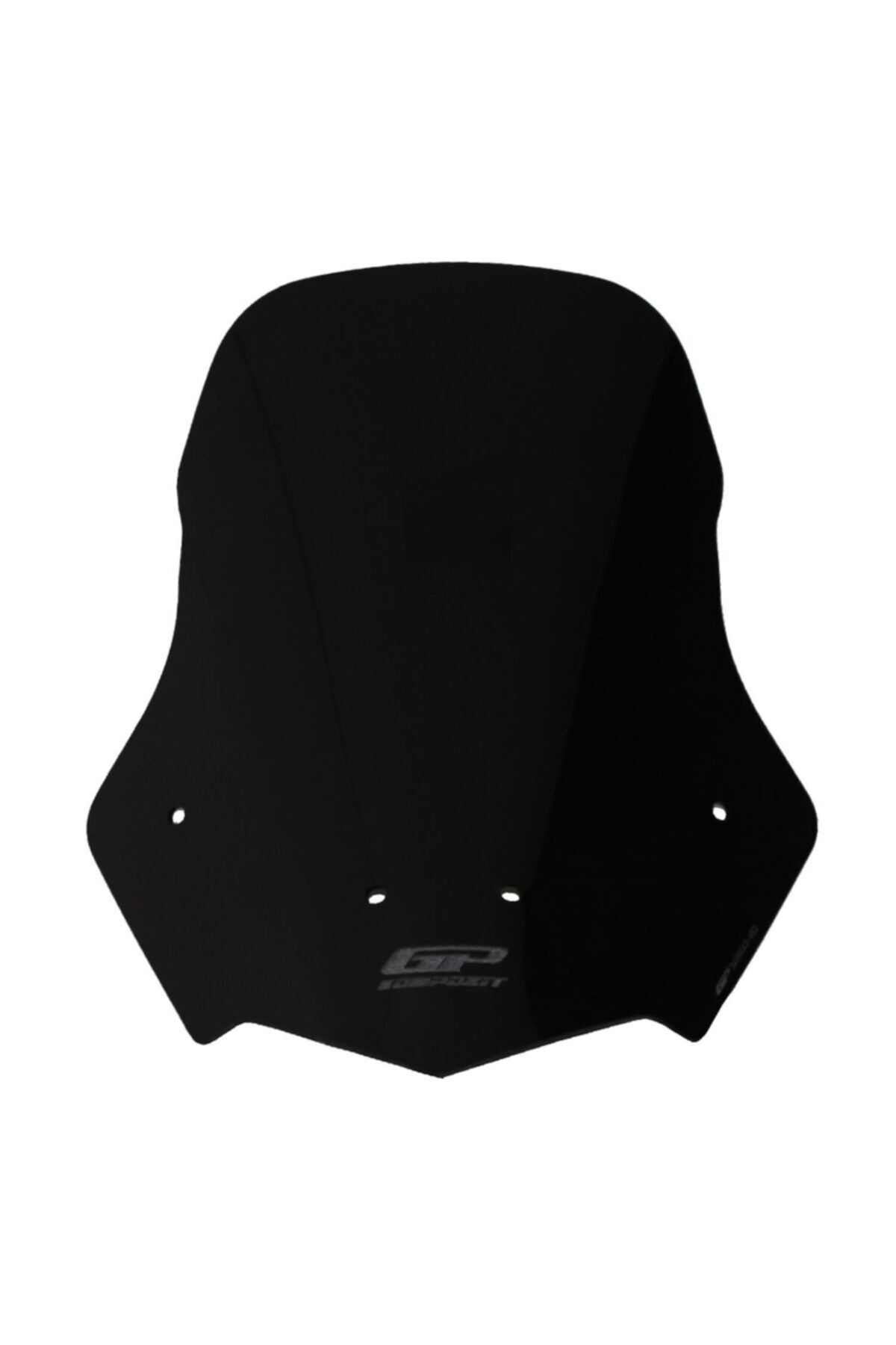 GP KOMPOZİT Benelli Tnt 25 2016-2018 Uyumlu Ön Cam Siyah 48 Cm