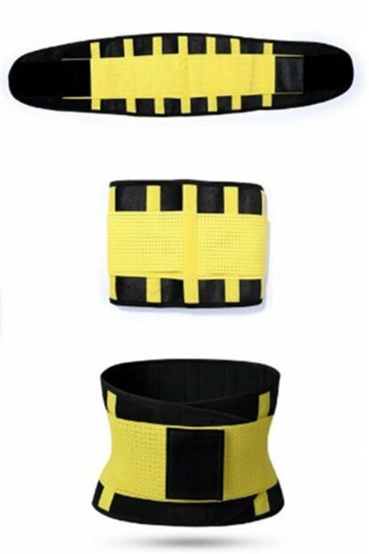 Go İthalat Hot Belt Shapers Neotex Termal Sauna Kemer - Sarı