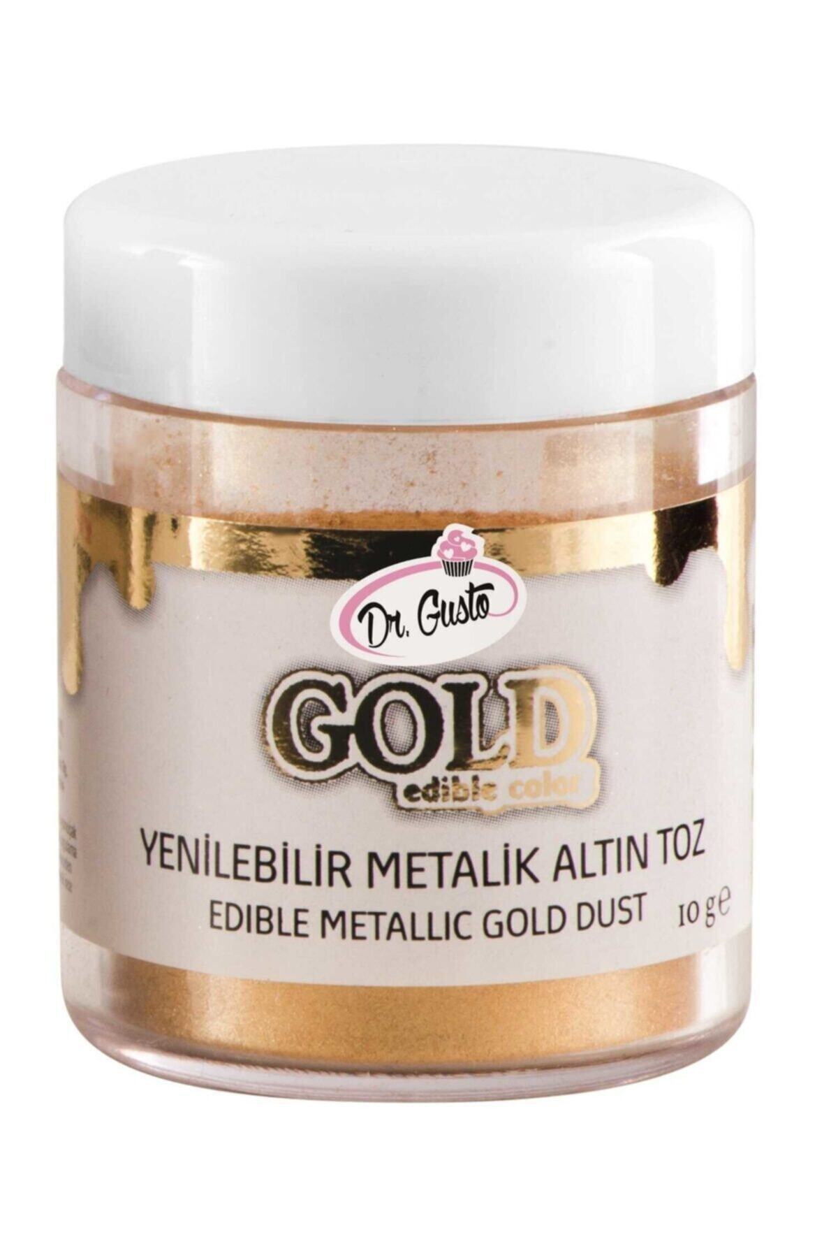Dr. Gusto Metalik Toz Boya Gold 10 gr