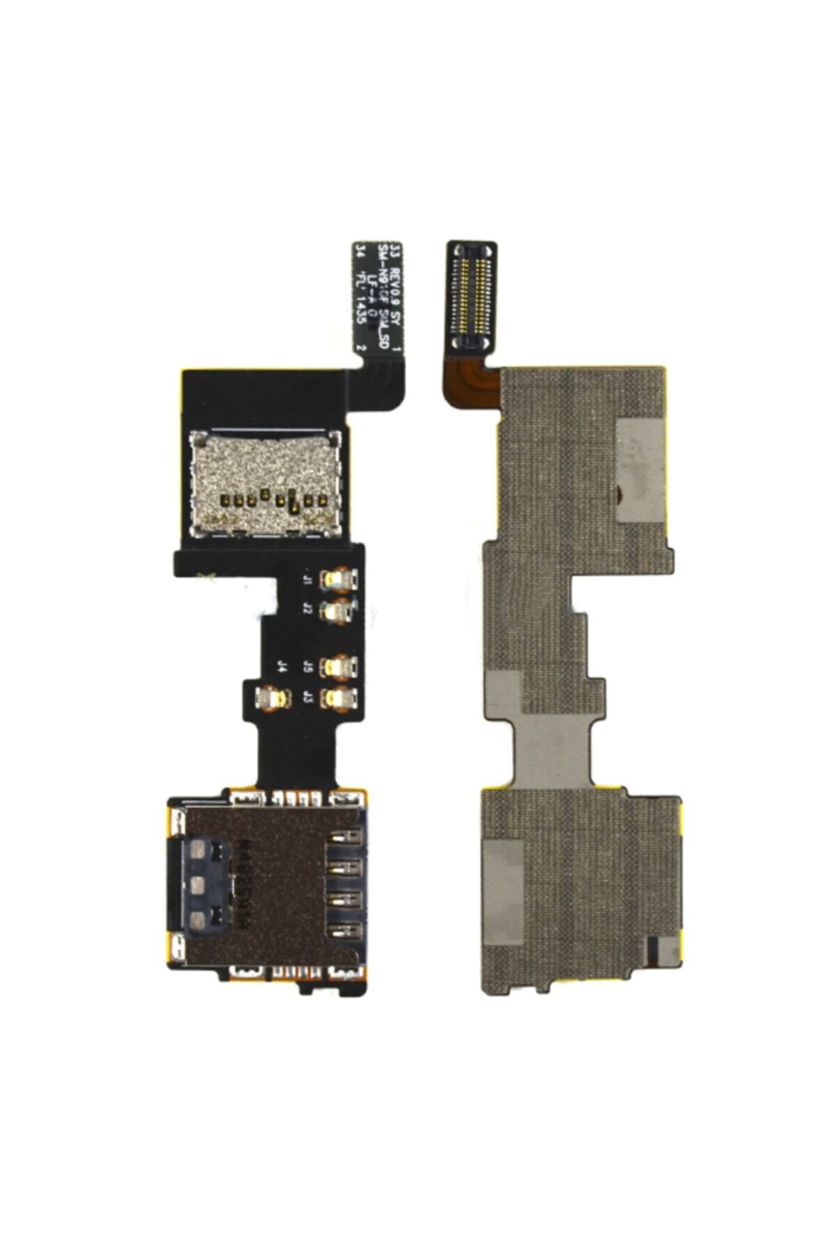Ally Mobile Ally Samsung Galaxy Note 4 N910 Için Sim Ve Hafıza Kart Okuyucu Film-siyah