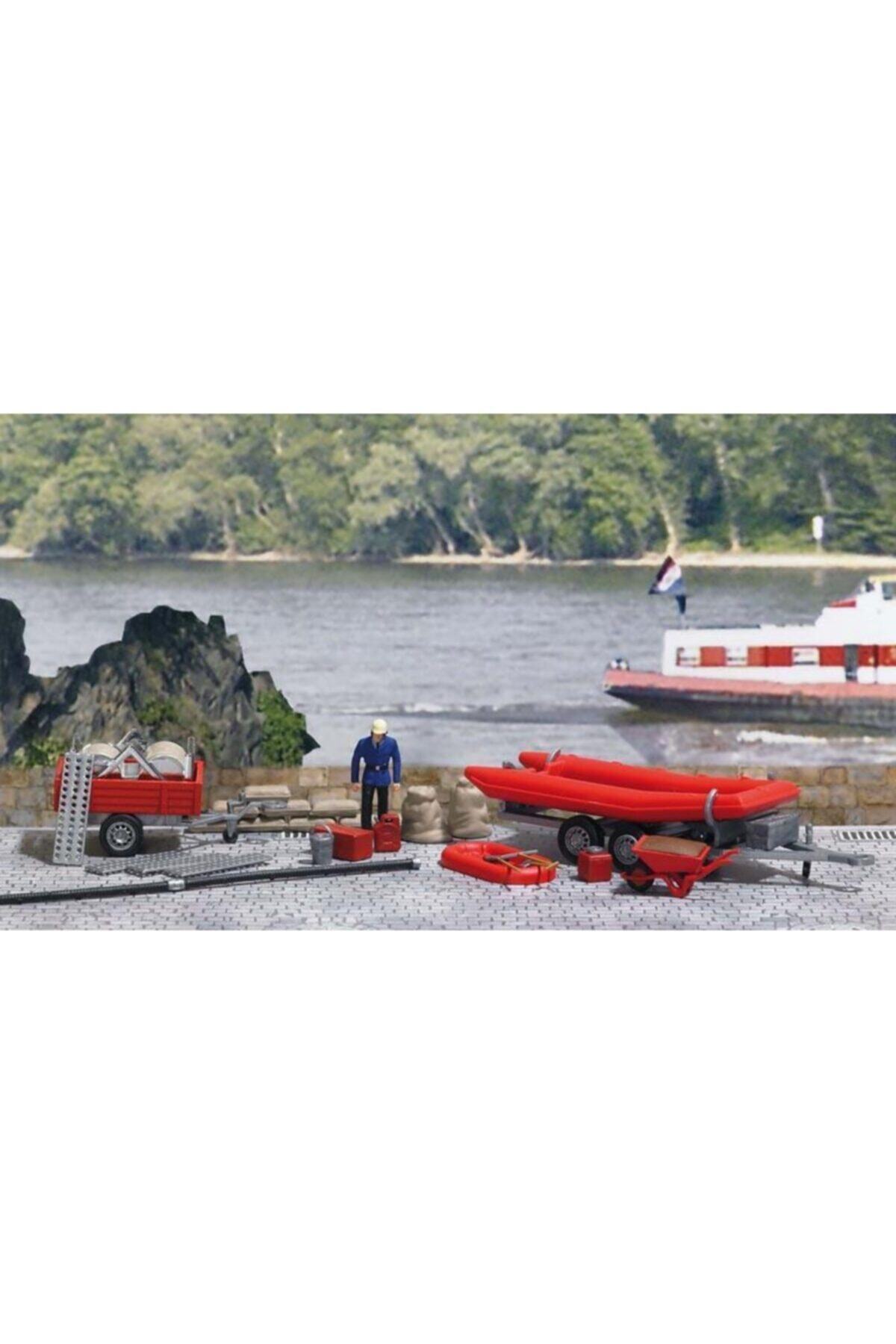 Busch Maket Bot Seti - 1/87