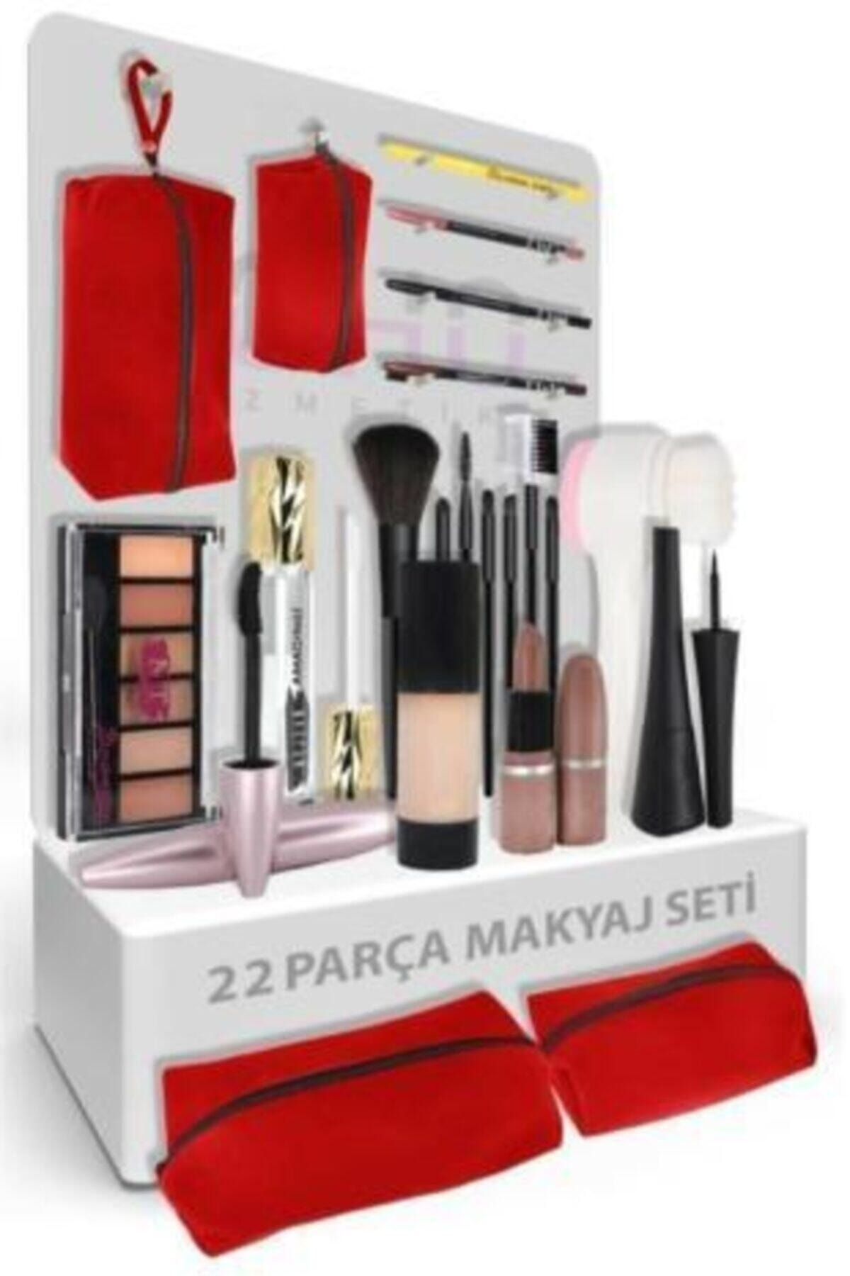 MUJGAN 22 Parça Makyaj Seti Esmer Ten