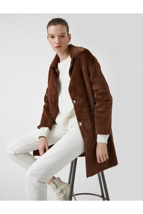 Koton Coat - Brown - Parkas - Trendyol