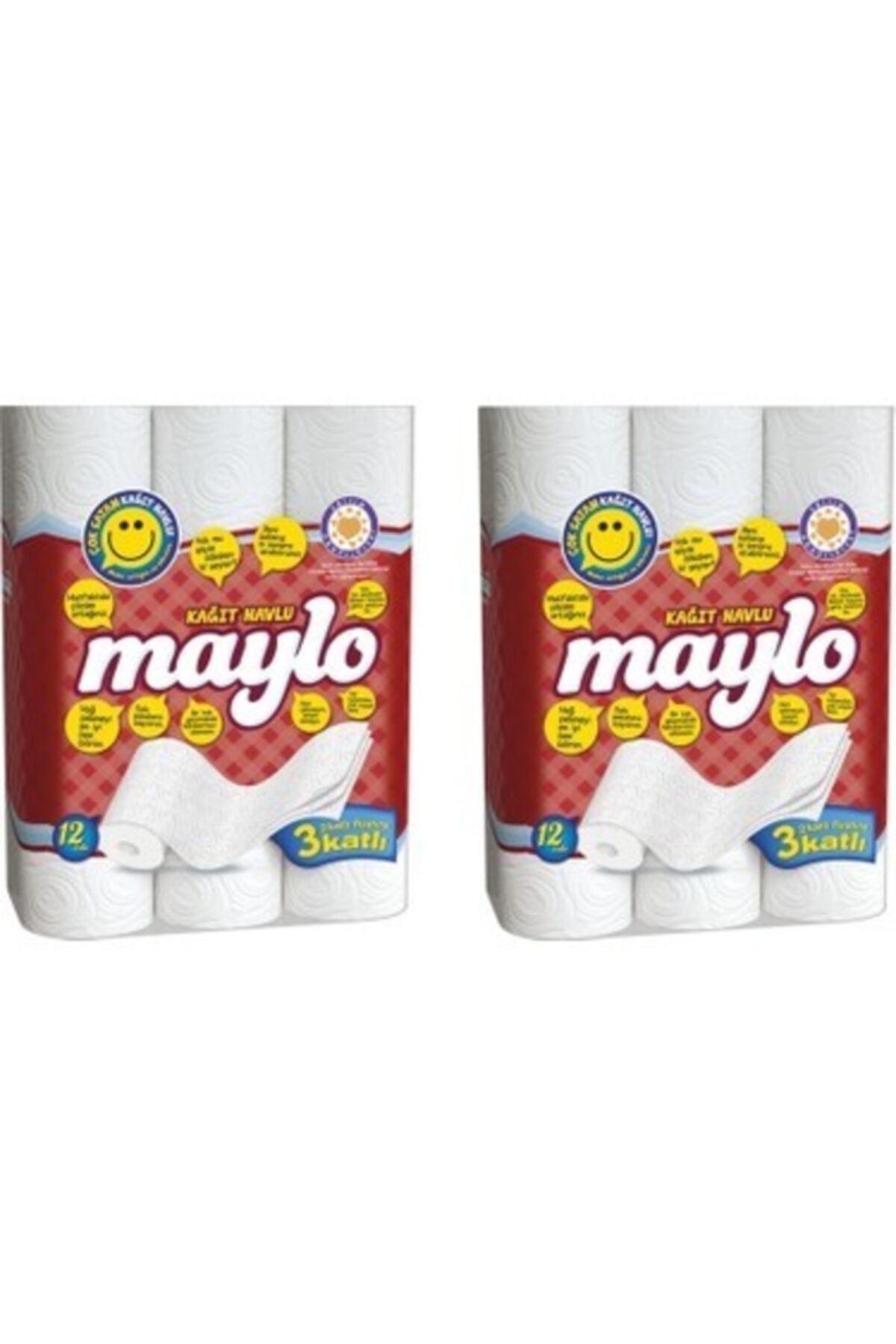 Maylo Havlu 12 Li X 2 Adet = 24 Rulo