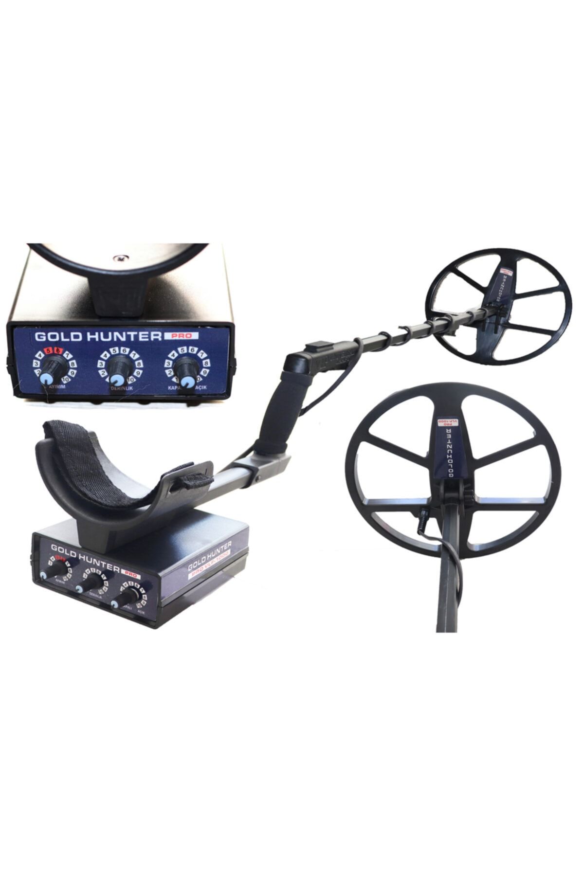 Gold Hunter Pro Vlf-1000 Ayrımlı Derin Define Dedektörü