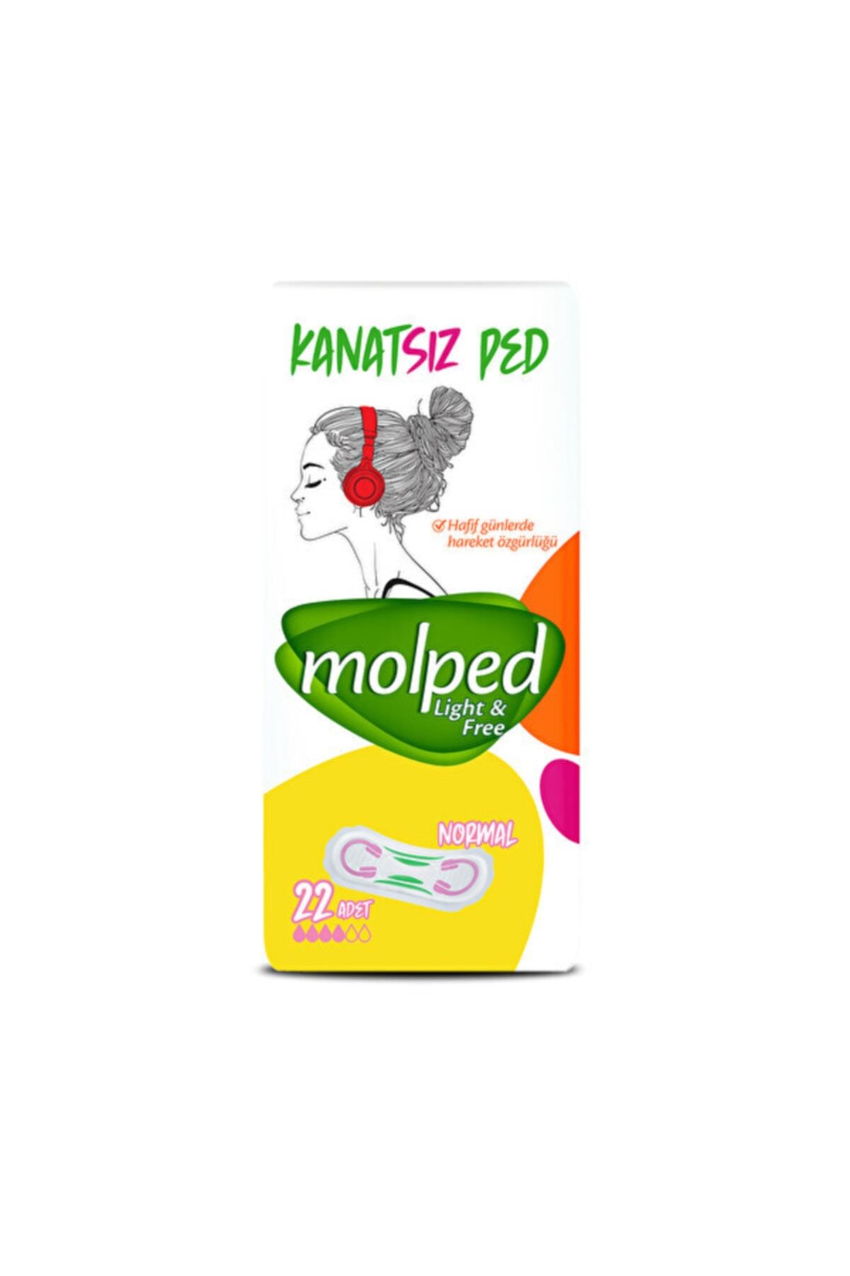 Molped Kanatsız Süper Ekonomik Normal 22'li