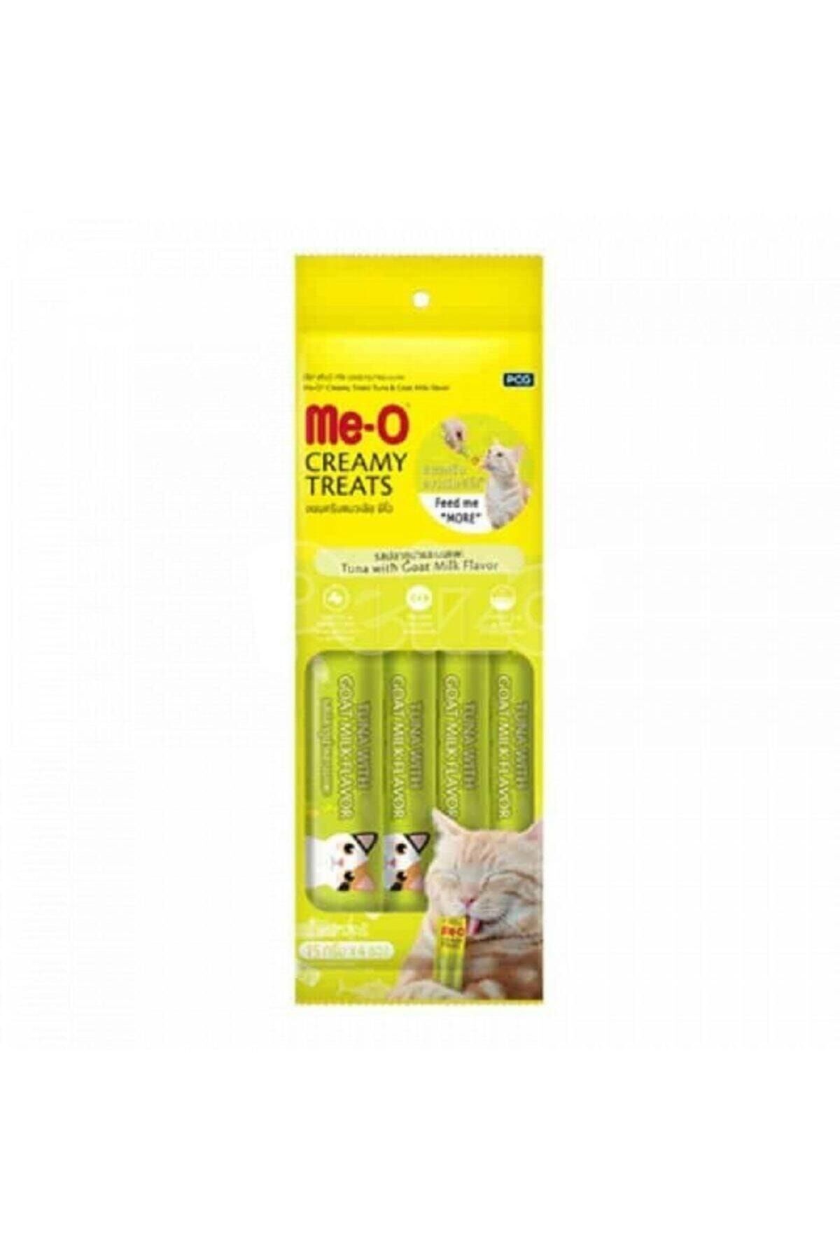 meo Creamy Treats Keçi Sütlü Ve Ton Balıklı Kedi Ödülü (4X15GR)
