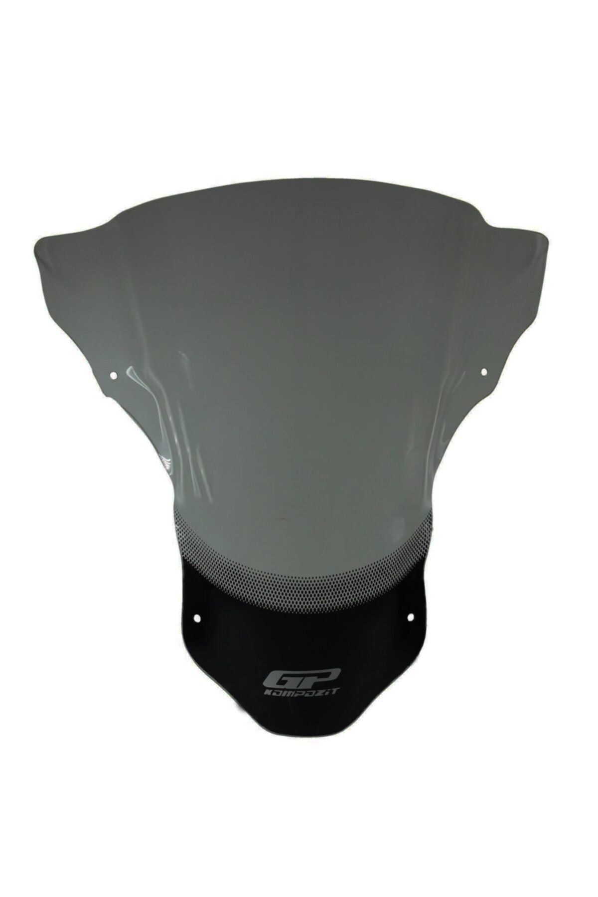 GP KOMPOZİT Bmw S 1000 Rr 2019-2021 Uyumlu Baskılı Ön Cam 2019-2021 Füme 43 Cm