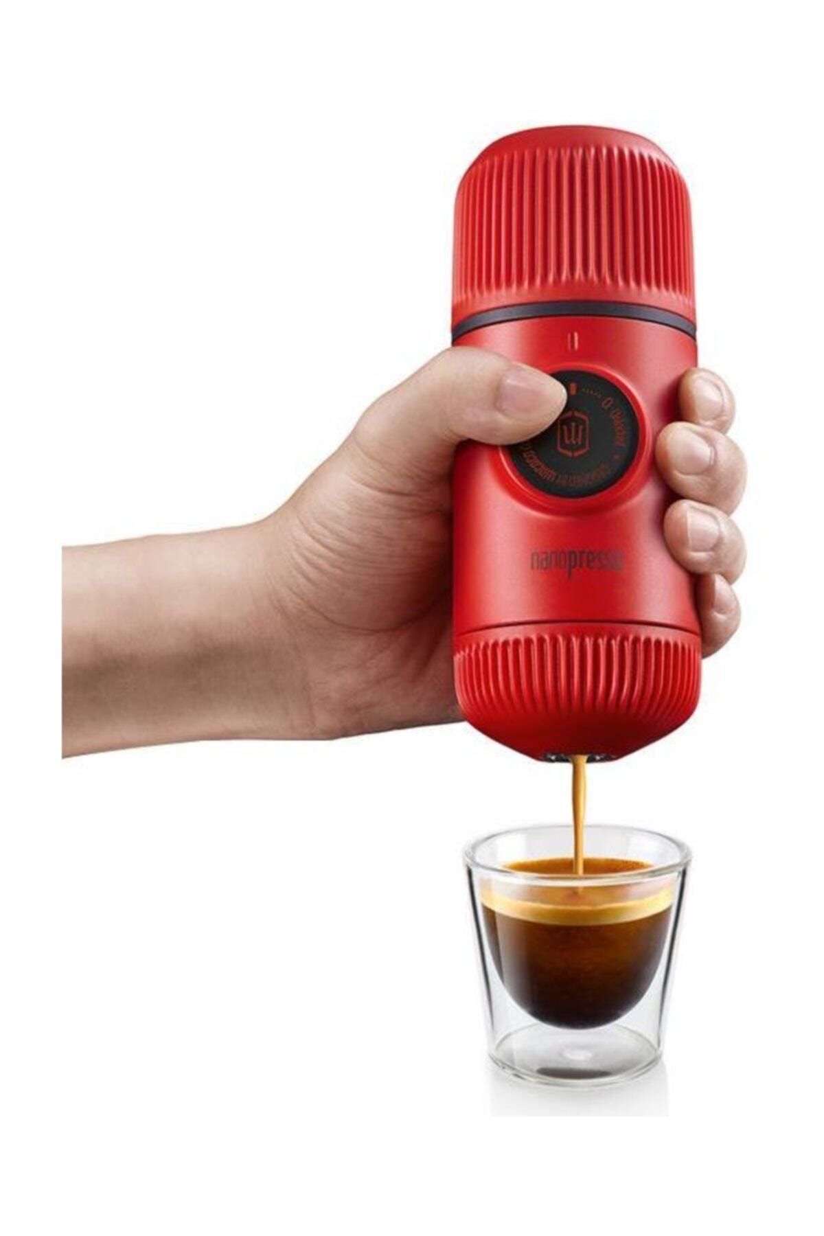 Wacaco Nanopresso Manuel Espresso Makinesi - Kırmızı