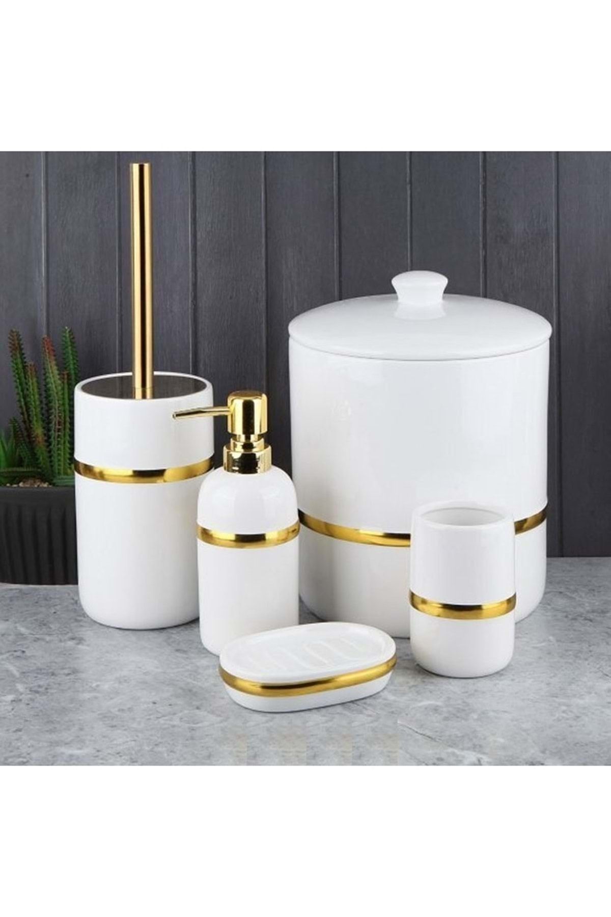 Perotti 12836 Mansıon 5 Prç. Banyo Tk Beyaz