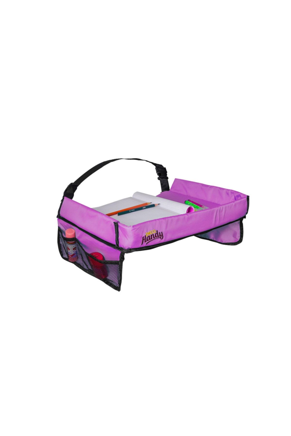 HESAPLIJET Decohandy Oto Çocuk Seyahat Masası Pembe