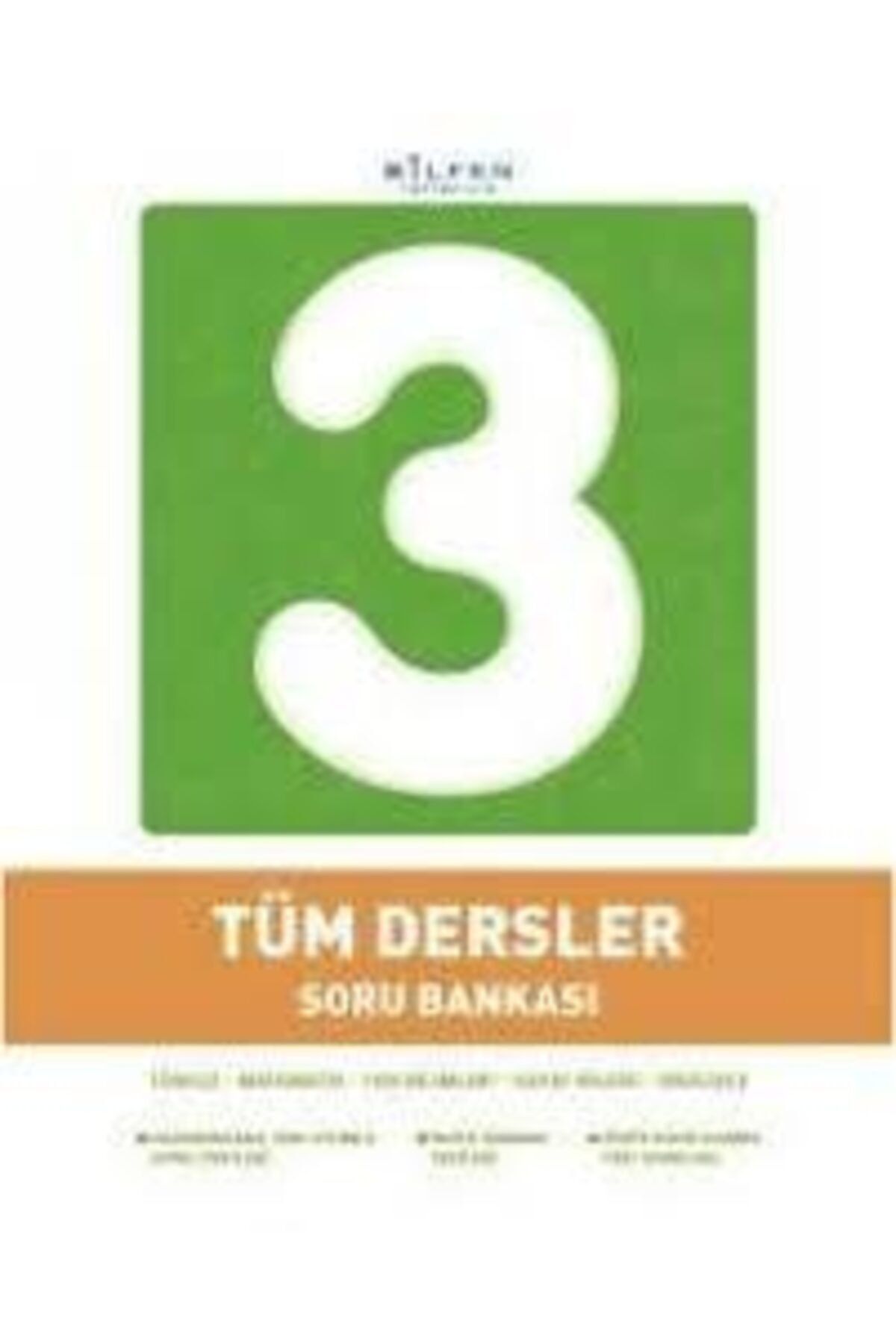 Bilfen Yayıncılık Bilfen 2021 3. Sınıf Tüm Dersler Soru Bankası