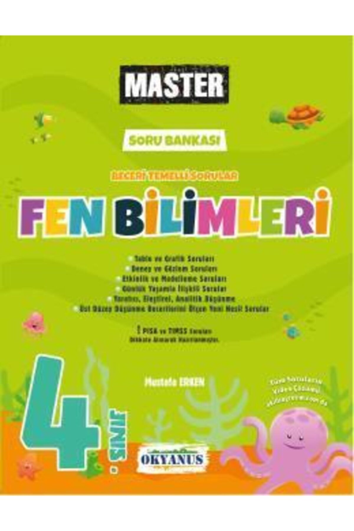 Okyanus Yayınları 4. Sınıf Master Fen Bilimleri Soru Bankası