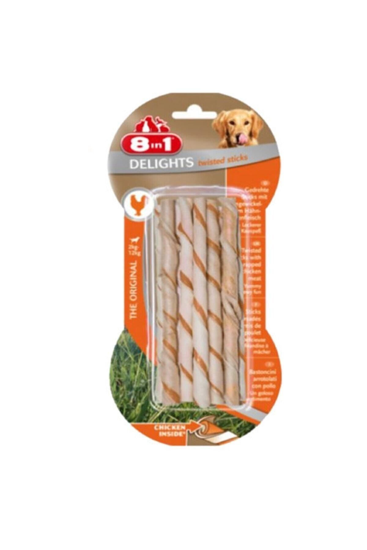 8in1 8ın1 Delight Bones Ağız Bakımı Kemik Köpek Ödül 10 Lu 55 Gr