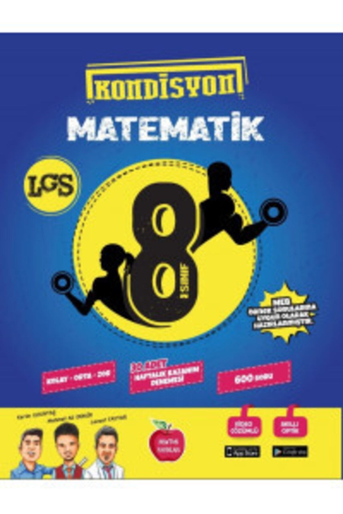 Newton Yayınları 8. Sınıf Kondisyon Matematik Deneme Kitabı