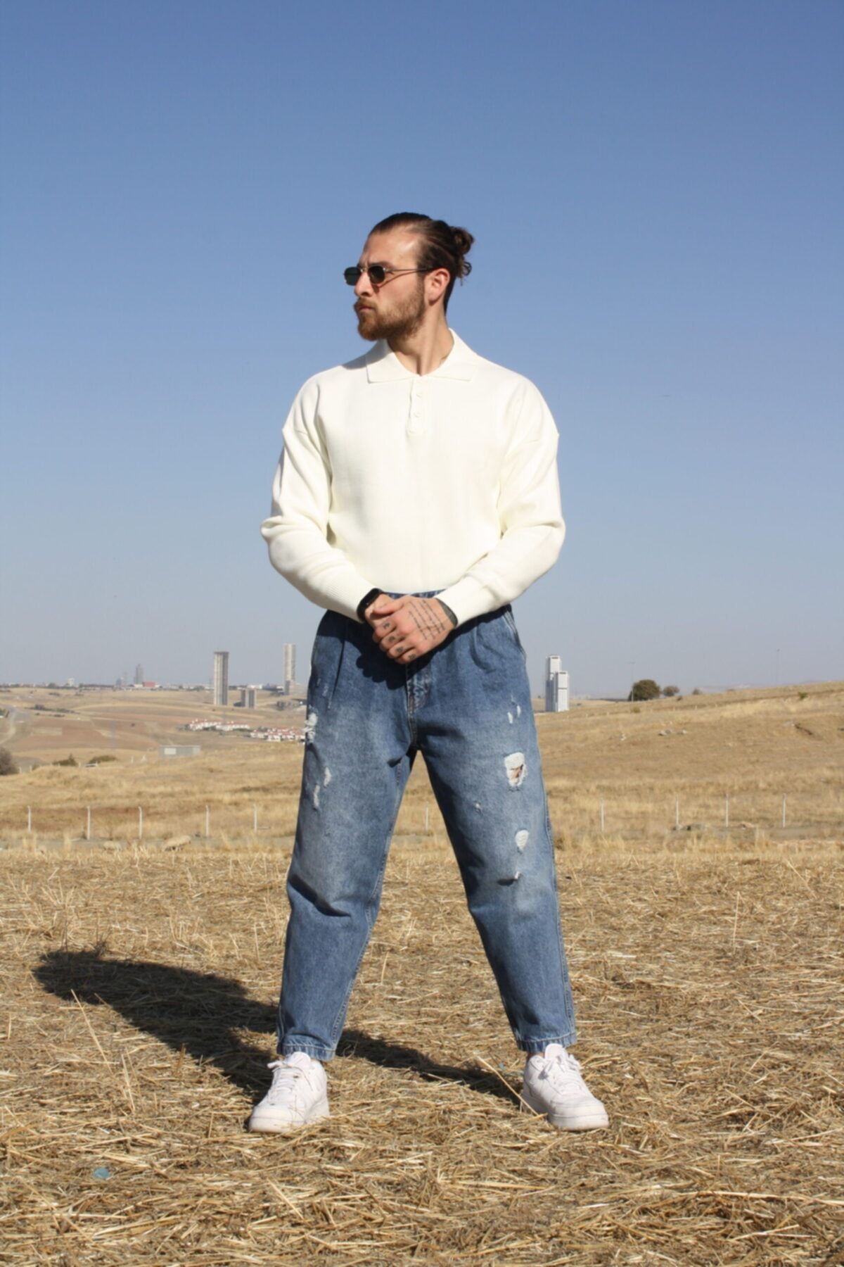 Moretti Store Erkek Bubble Jean Pantolon