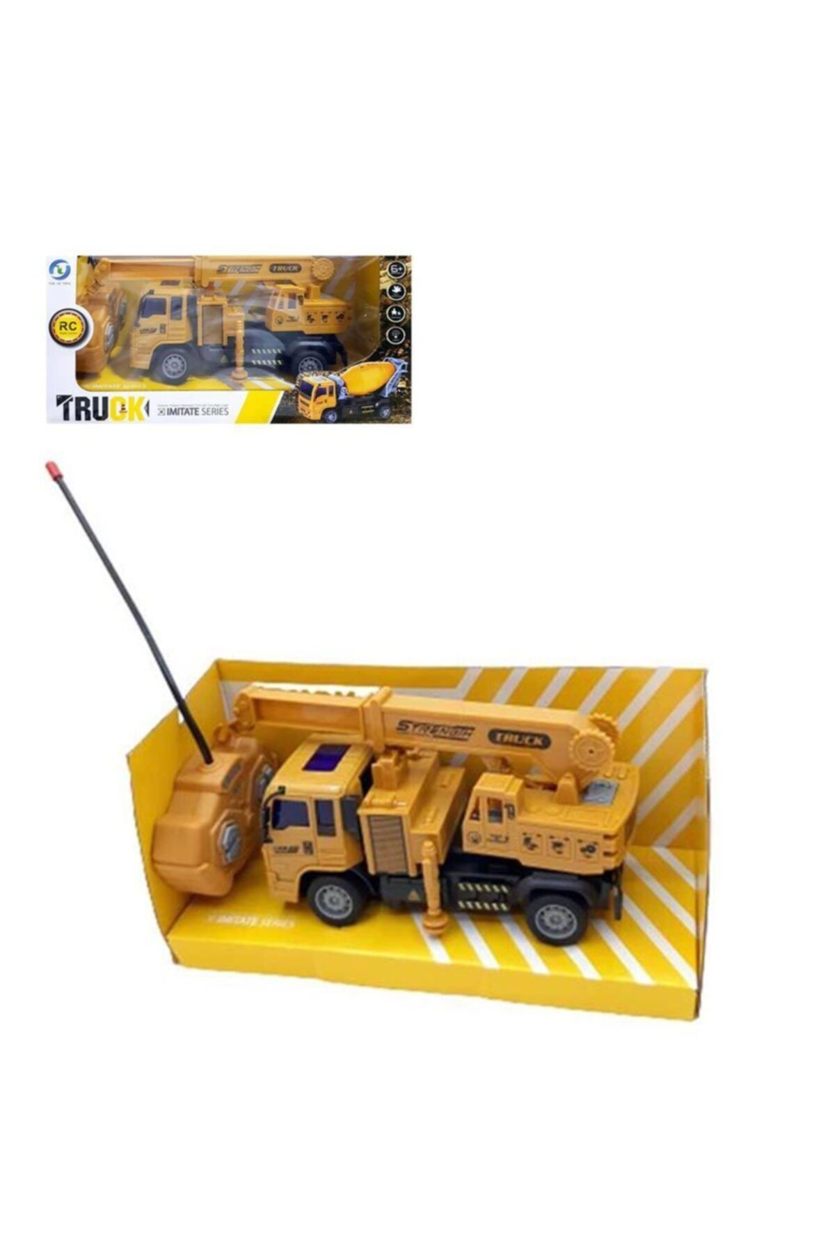 BİRLİK TOYS Birlik Oyuncak Uzaktan Kumandalı Pilli Işıklı Vinçli Kamyon