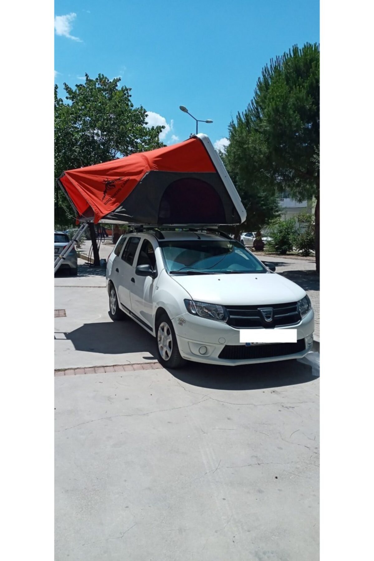 Brothers Camp Araç Üstü Çadır/3 Kişi/mini Aile/turuncu-datcia