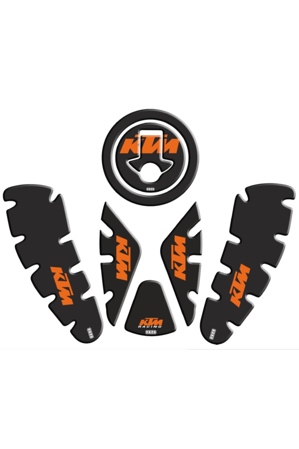 MotoExpressStore Ktm Duke Tank Pad Set