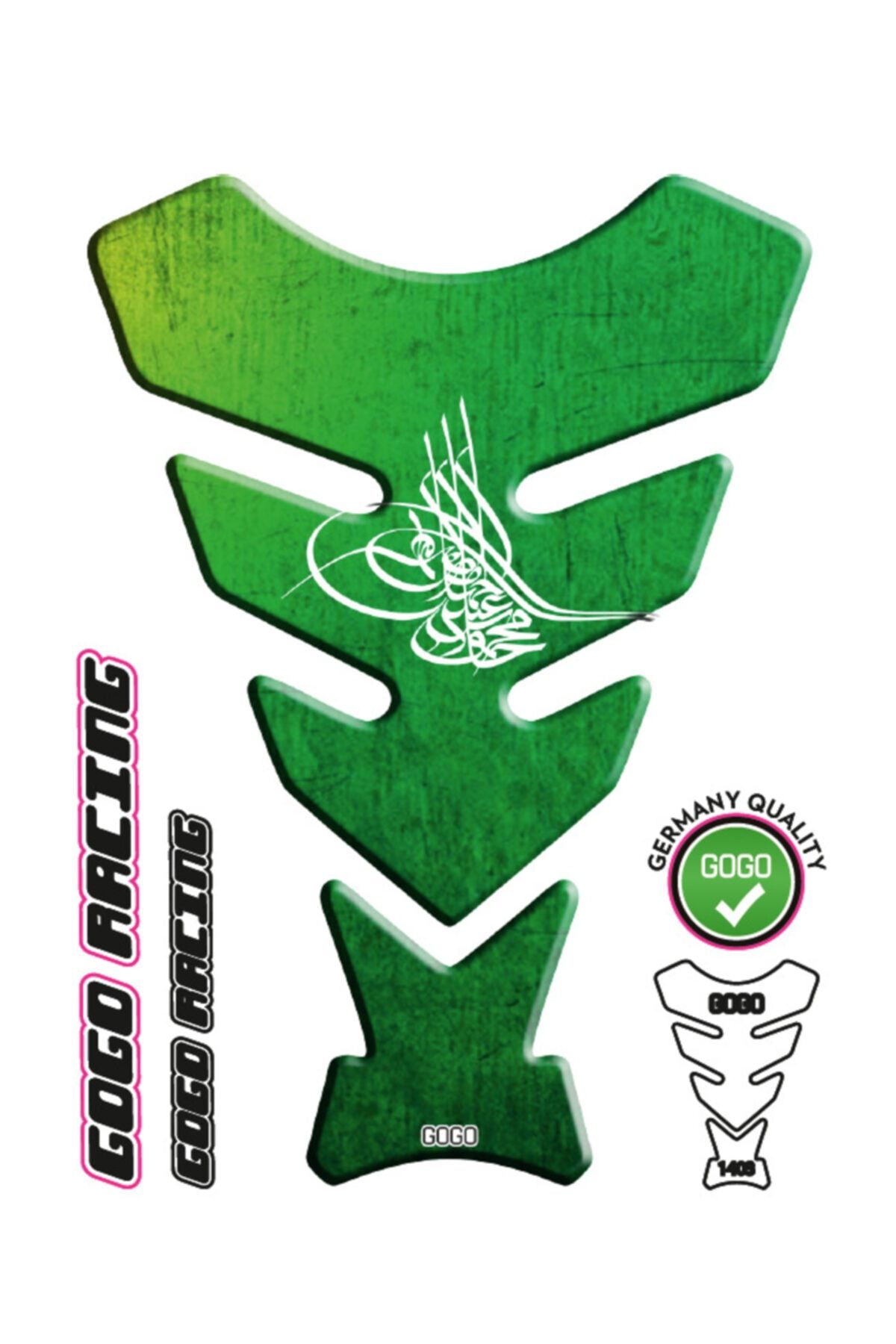 MotoExpressStore Osmanlı Tuğrası Universal Tank Pad