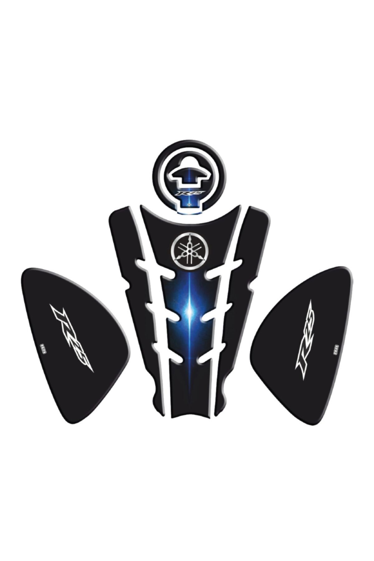 MotoExpressStore Yamaha R25 2014-2018 Tank Pad Set