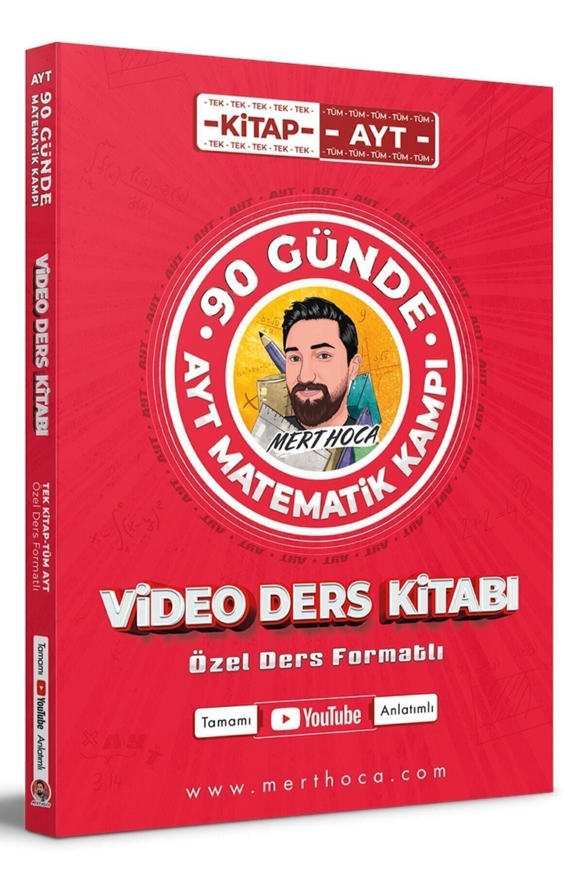 Mert Hoca Yayınları 90 Günde Ayt Matematik Kampı Video Ders Kitabı