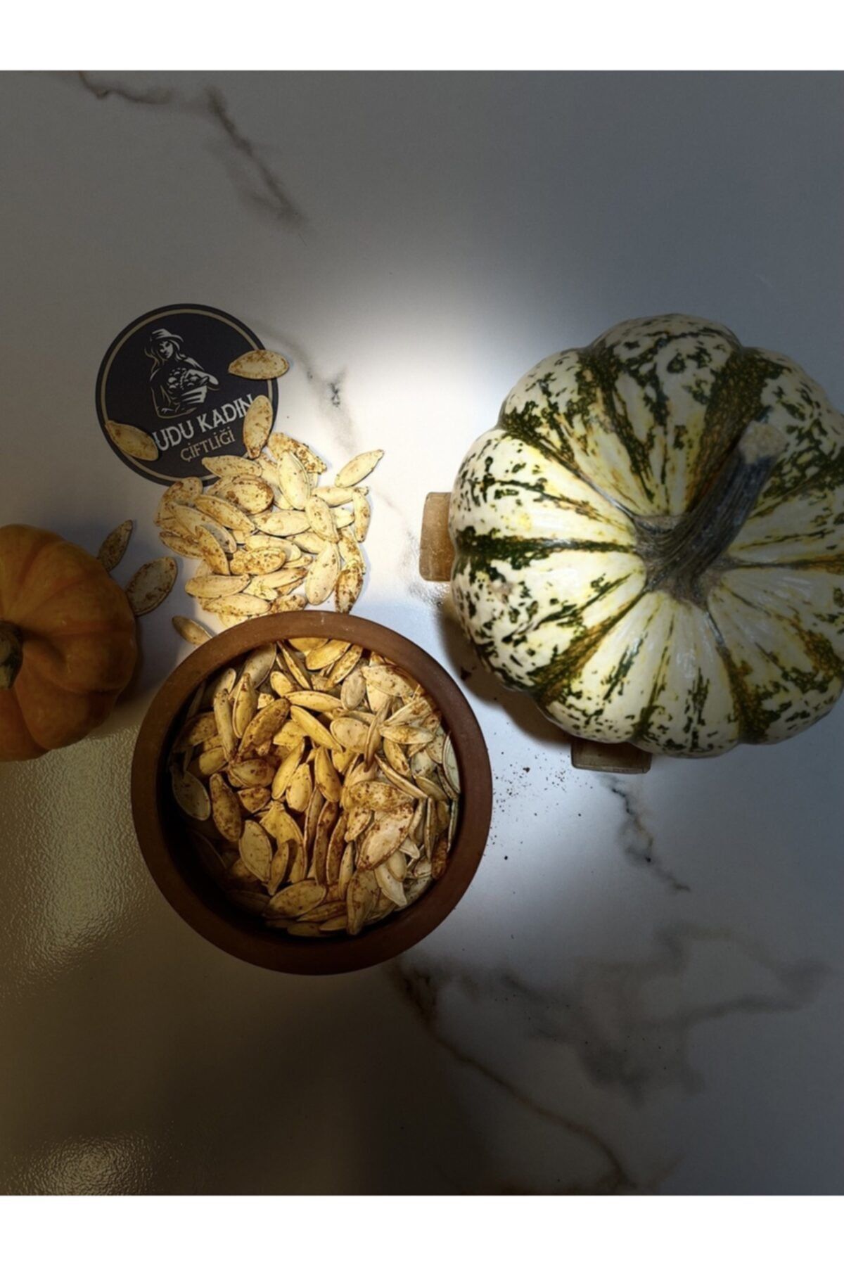 DUDU KADIN ÇİFTLİĞİ Fajita Baharatlı 250 Gr Kavrulmuş Kabak Çekirdeği