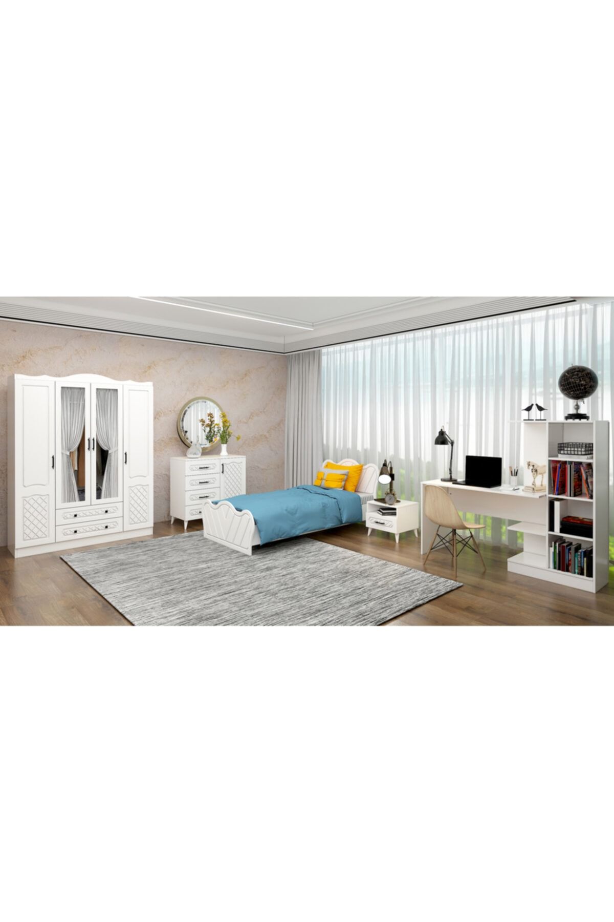 SUNROYAL Ediz A Genç Odası Takımı