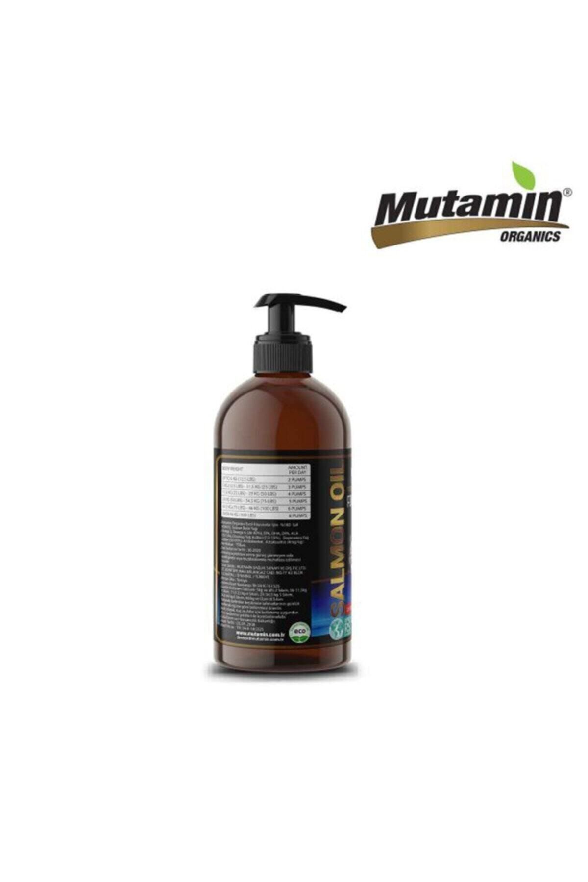 Mutamin Organics Norveç Somon Balık Yağı 150 Ml.