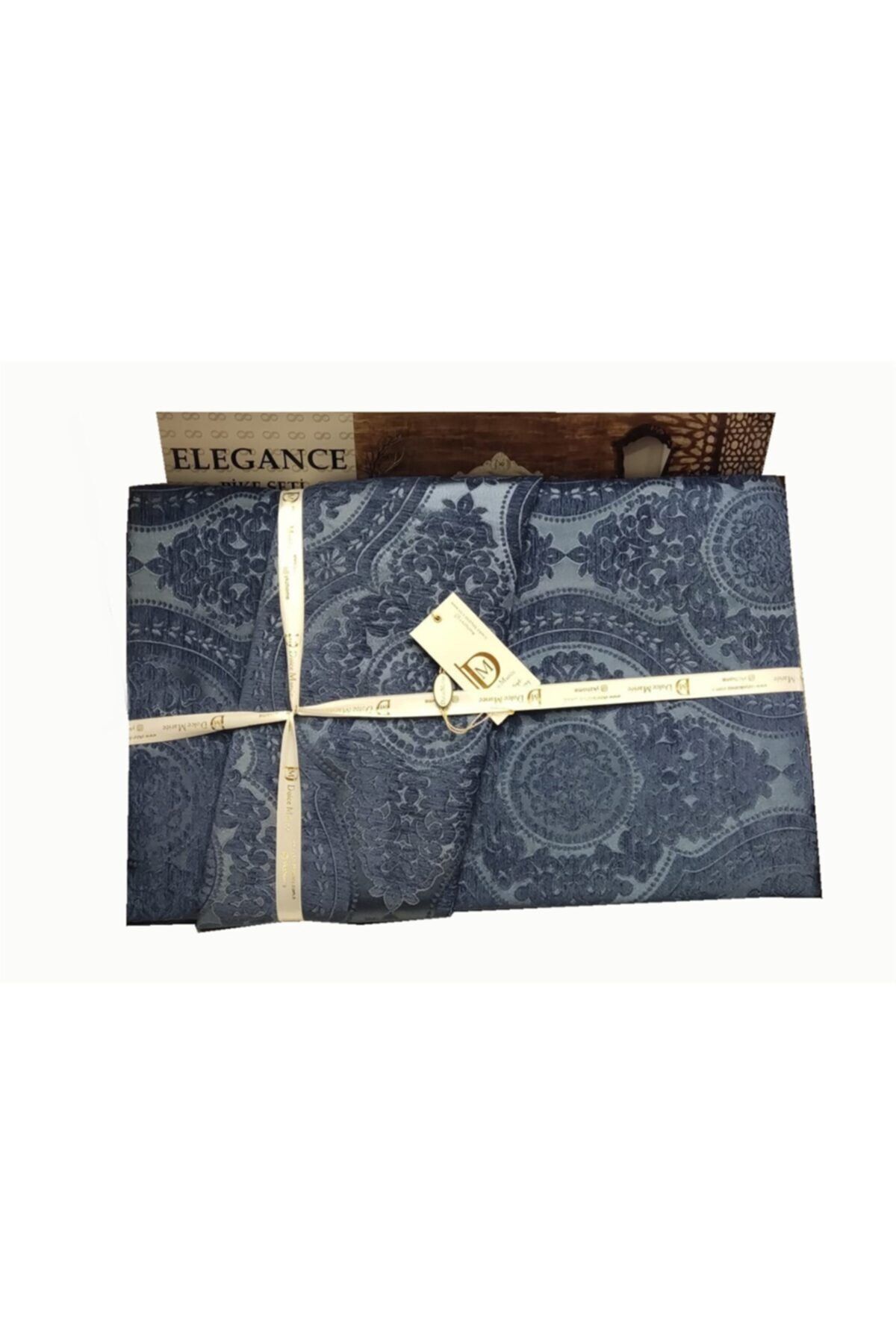 Dolce Mariee 2 Parça Tek Kişilik Elegance Pike Takımı İndigo