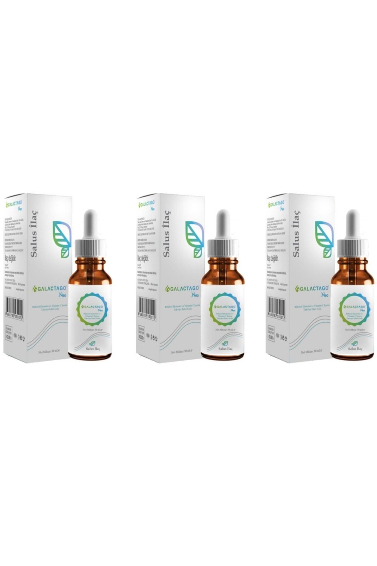 SALUS Galactago Neo Damla 50 ml (EMZİREN ANNELER İÇİN) 3 Adet