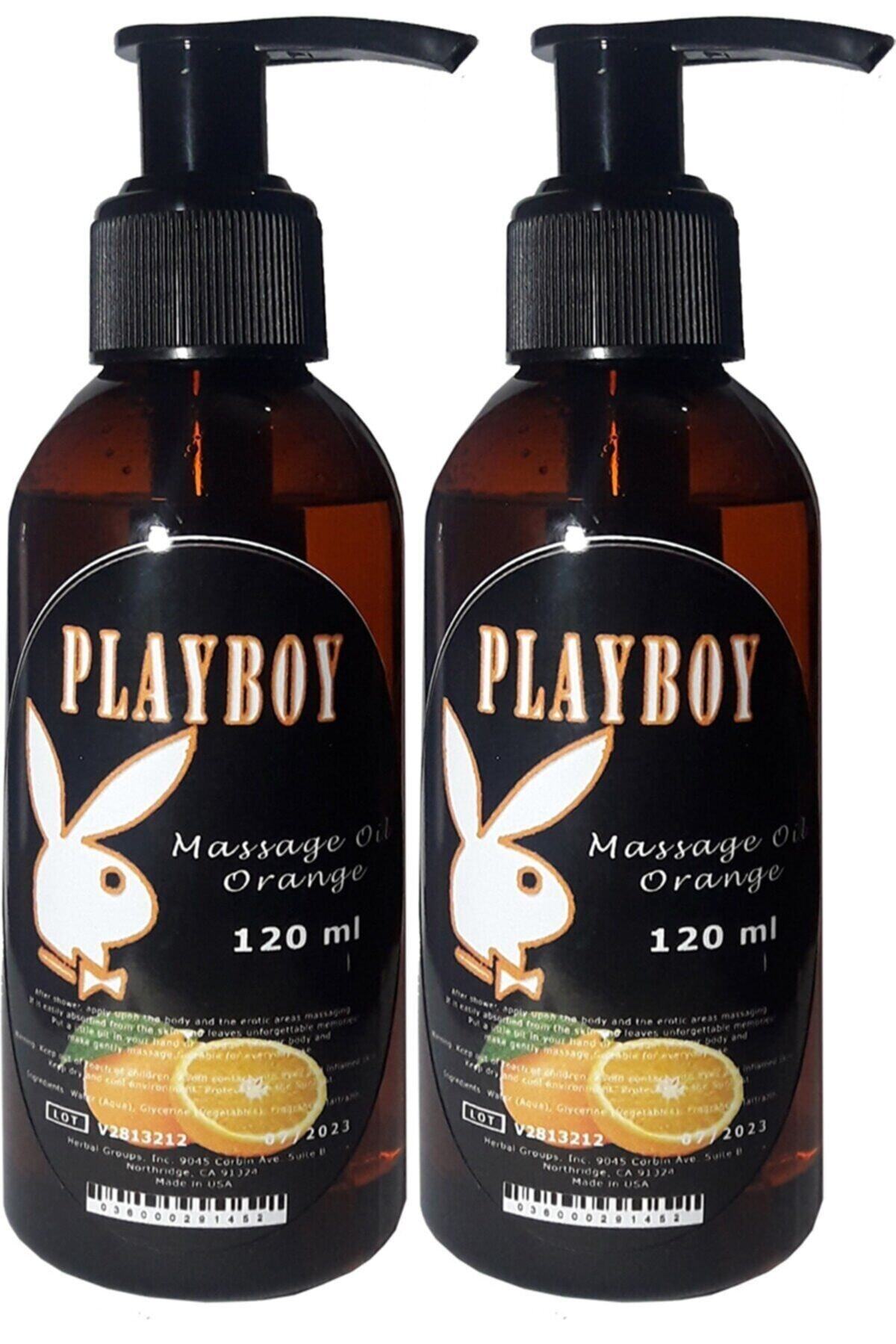 Playboy Egzotik Hamam Sauma Tayland Rahatlatıcı Portakal Aromalı Masaj Yağı 120 Ml (2 Adet)