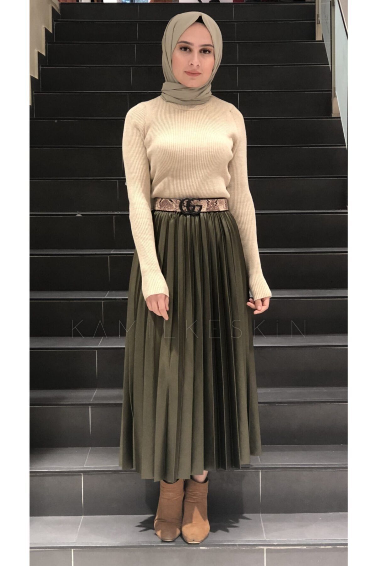 KAMİL KESKİN Triko Kısa Boğazlı