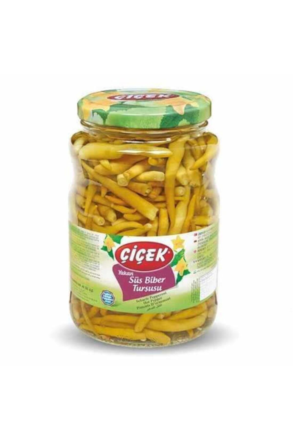 Çiçek Süs Biber Turşusu 650 gr - 12 Adet