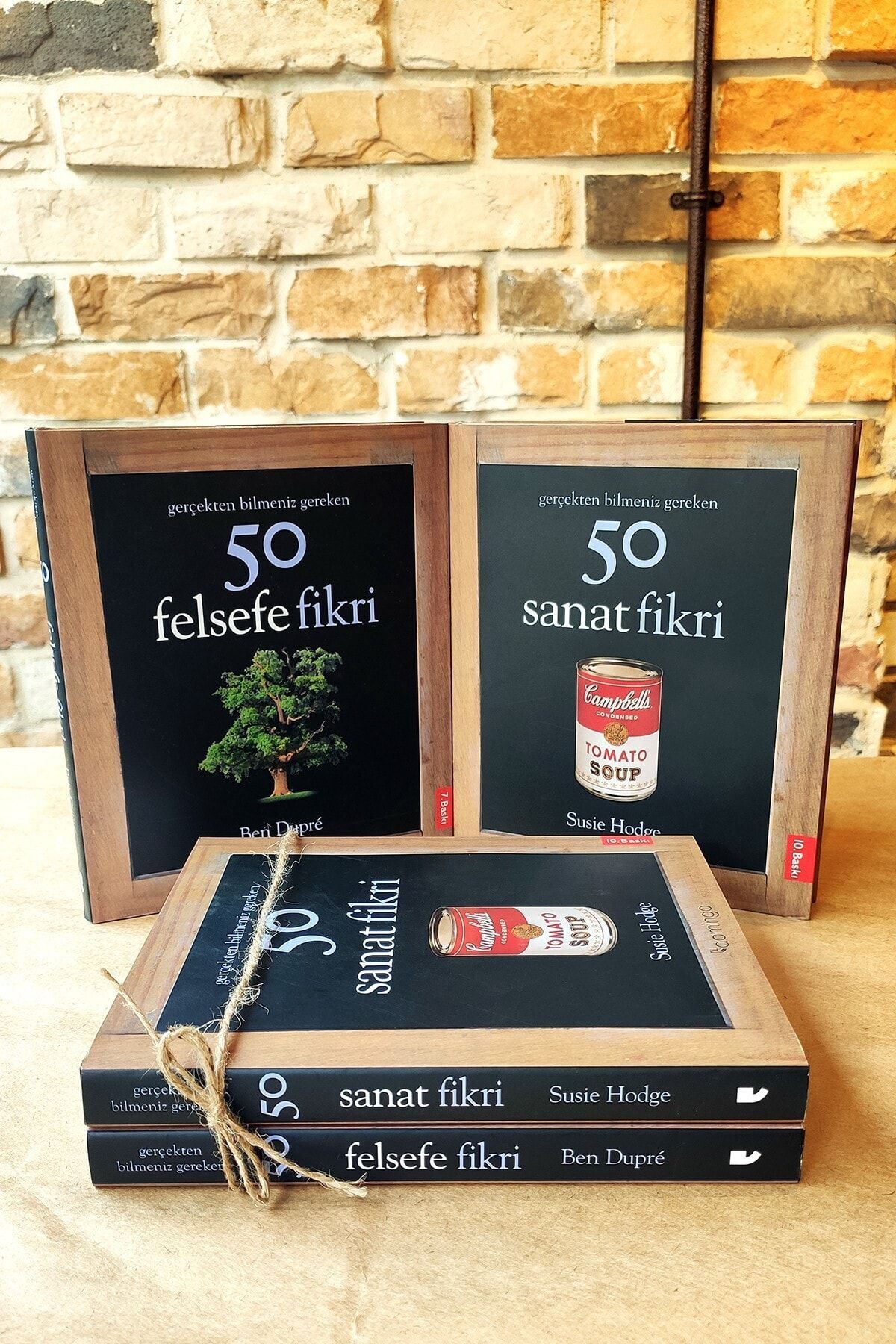 Domingo Yayınevi 50 Fikir Serisi 2'li Set Felsefe Ve Sanat