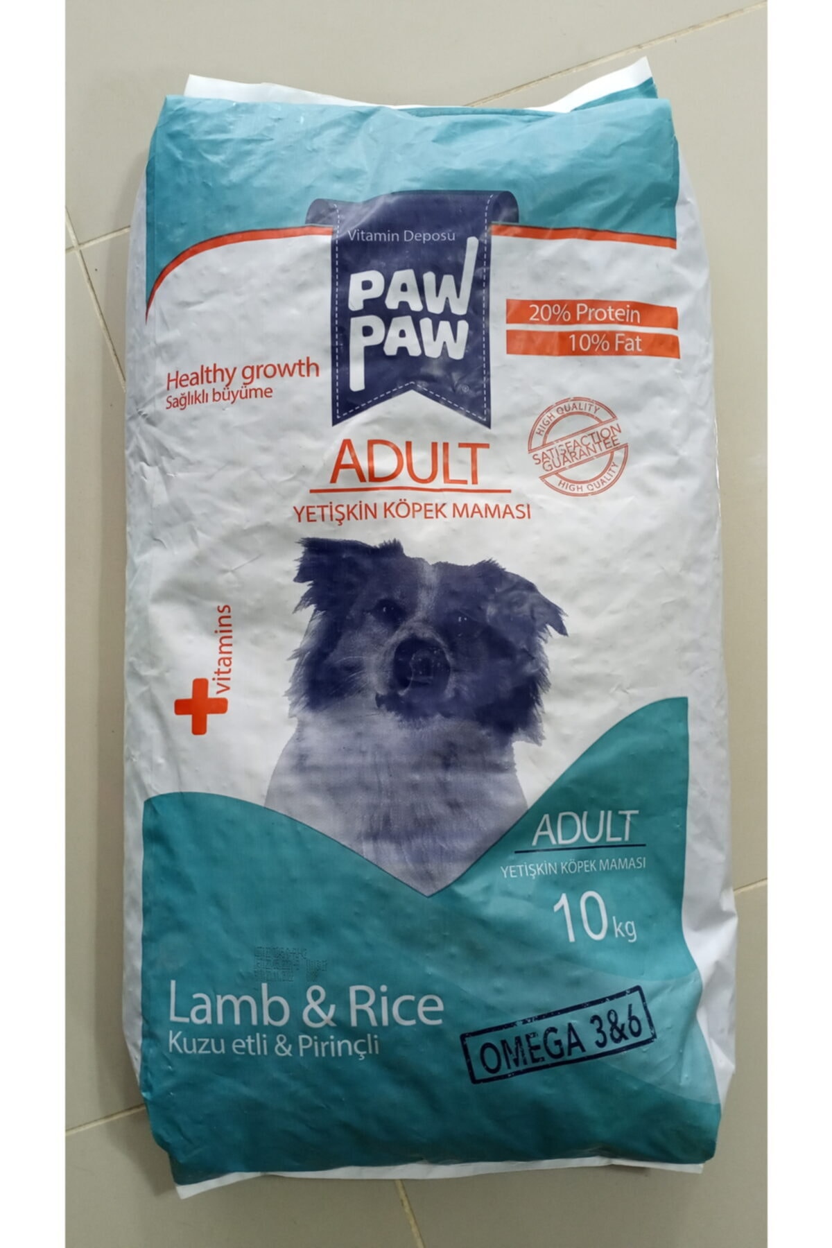 Whiskas Pawpaw Yetişkin Köpek Maması Biftek & Kuzulu