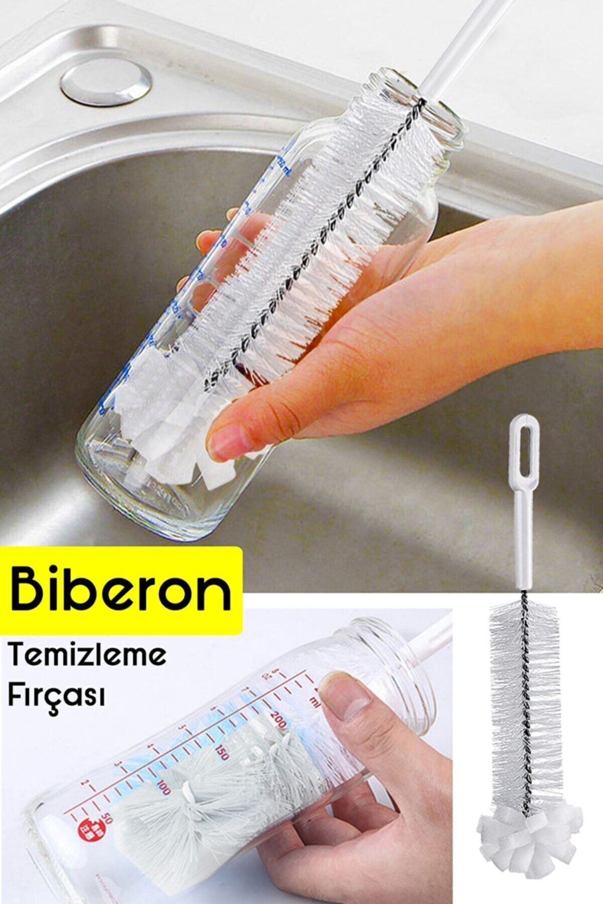 MorBebe Ultra Lüx Biberon Ve Şişe Temizleme Fırçası