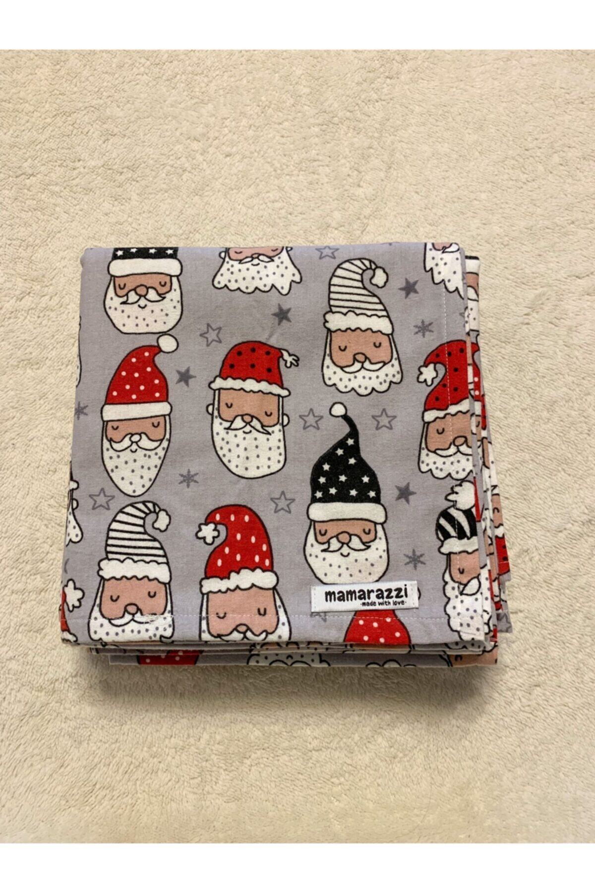 Mamarazzi Mamarazzı Gri Noel Baba Pazen Battaniye Örtü Mmrz0004