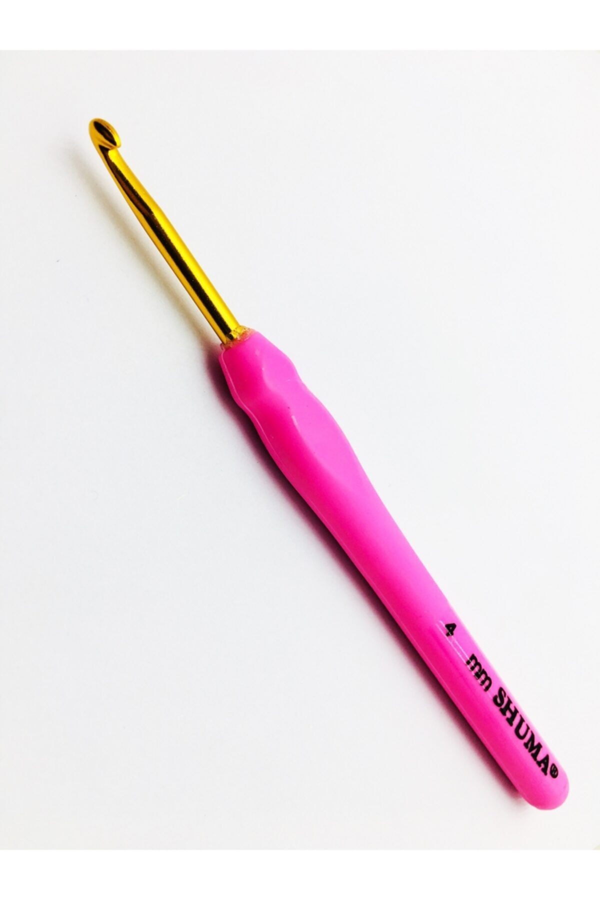 shuma Yumuşak Saplı Aluminyum Yün Tığ 4 Numara