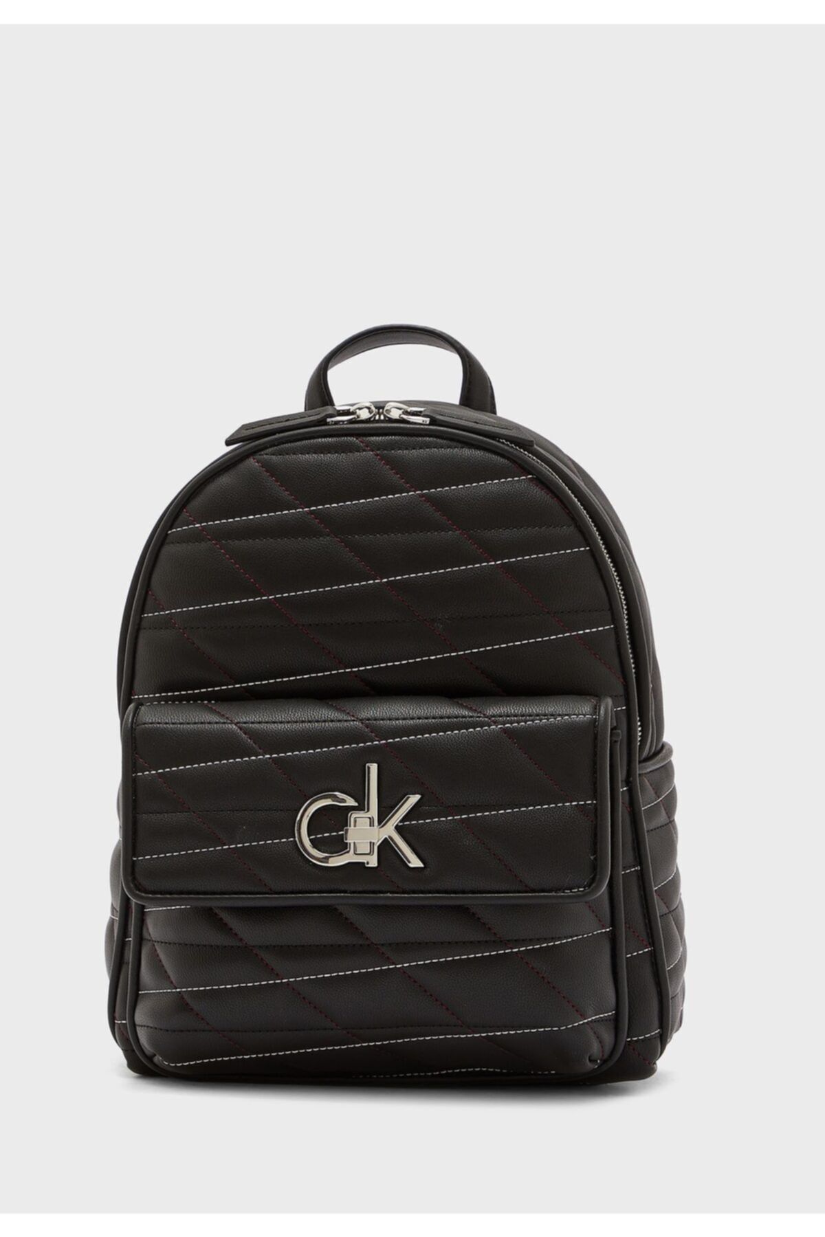 Calvin Klein Kadın Siyah Sırt Çantası K60k607256-bax