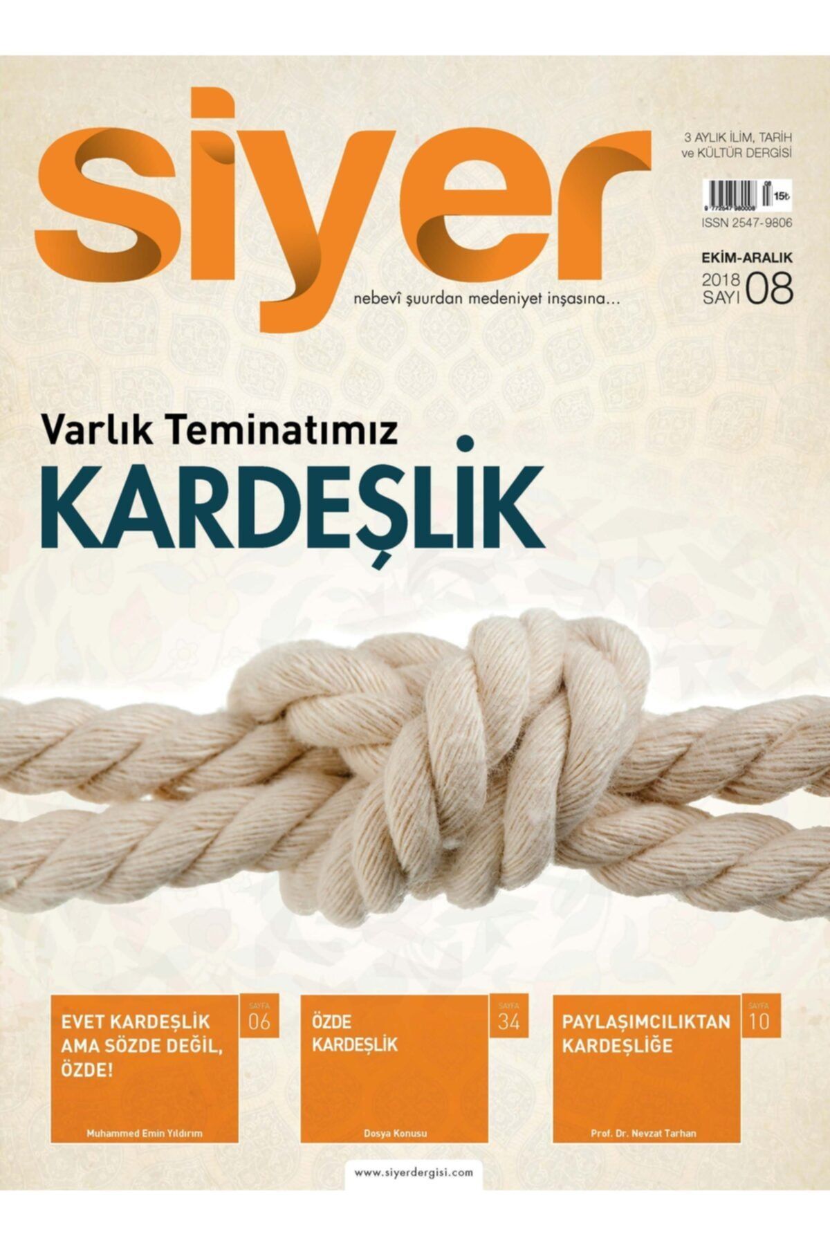 Siyer Yayınları Siyer Ilim Tarih Ve Kültür Dergisi 8.sayı