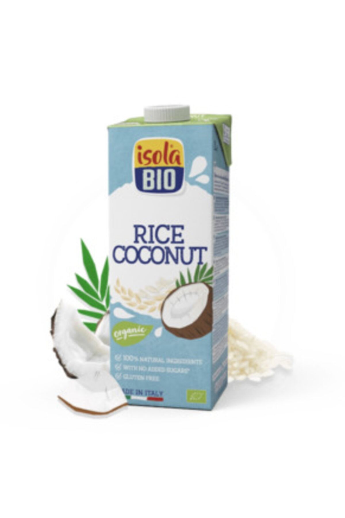 İsola Bio Organik Glutensiz Hindistan Cevizi + Pirinç İçeceği 1000 ml