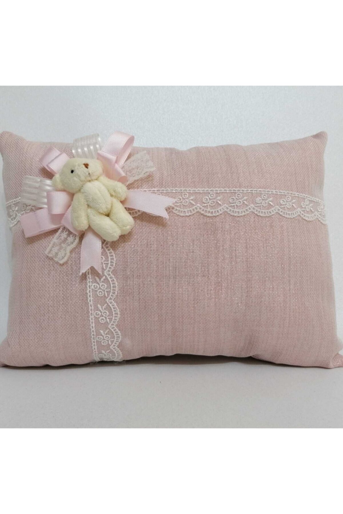 Sevgi Bağı Bebek Altın Yastığı Pembe Renk Avangart Kız Model