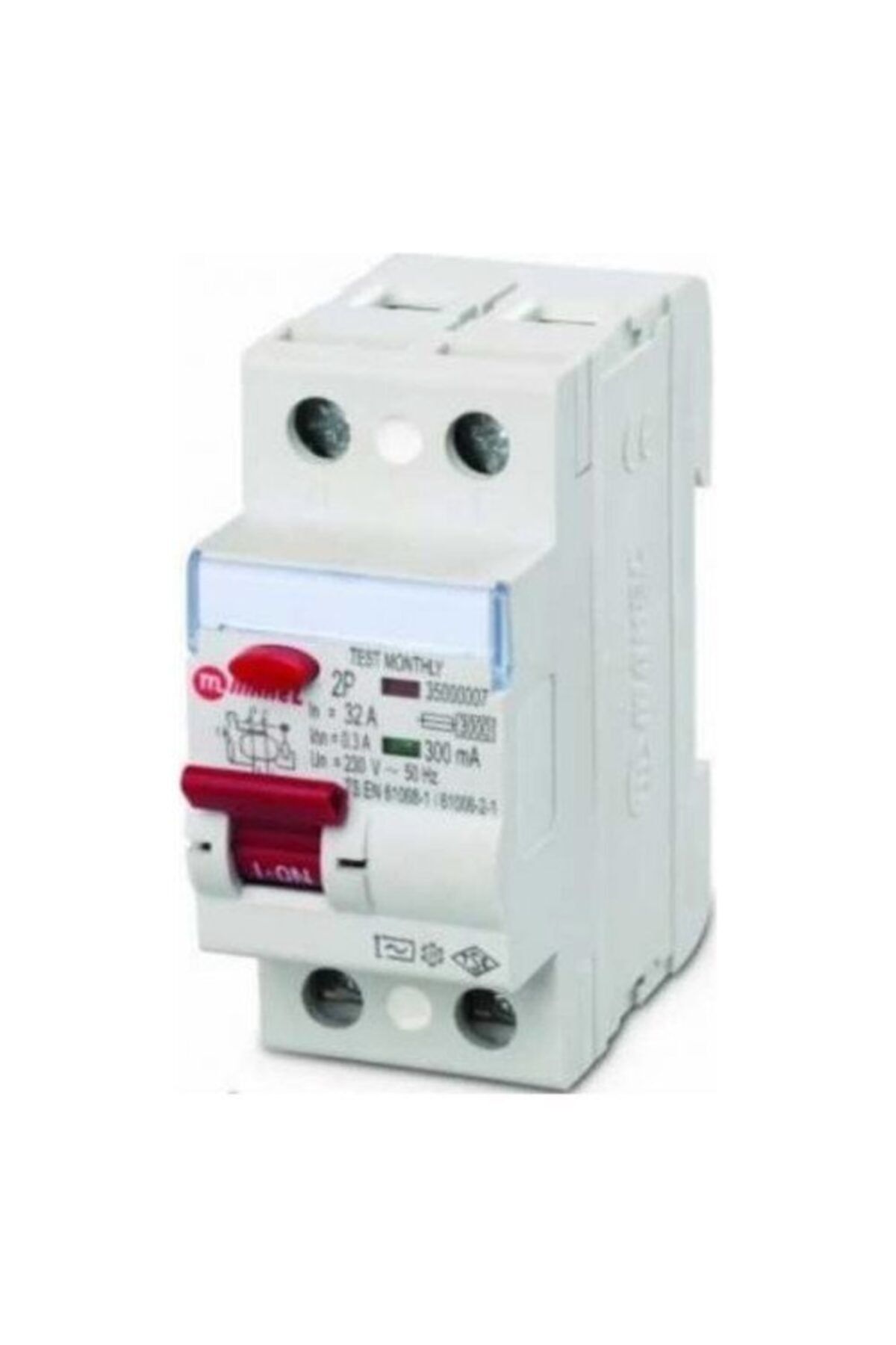 MAKEL 2x40 30 Ma 10 Ka Kaçak Akım Rölesi