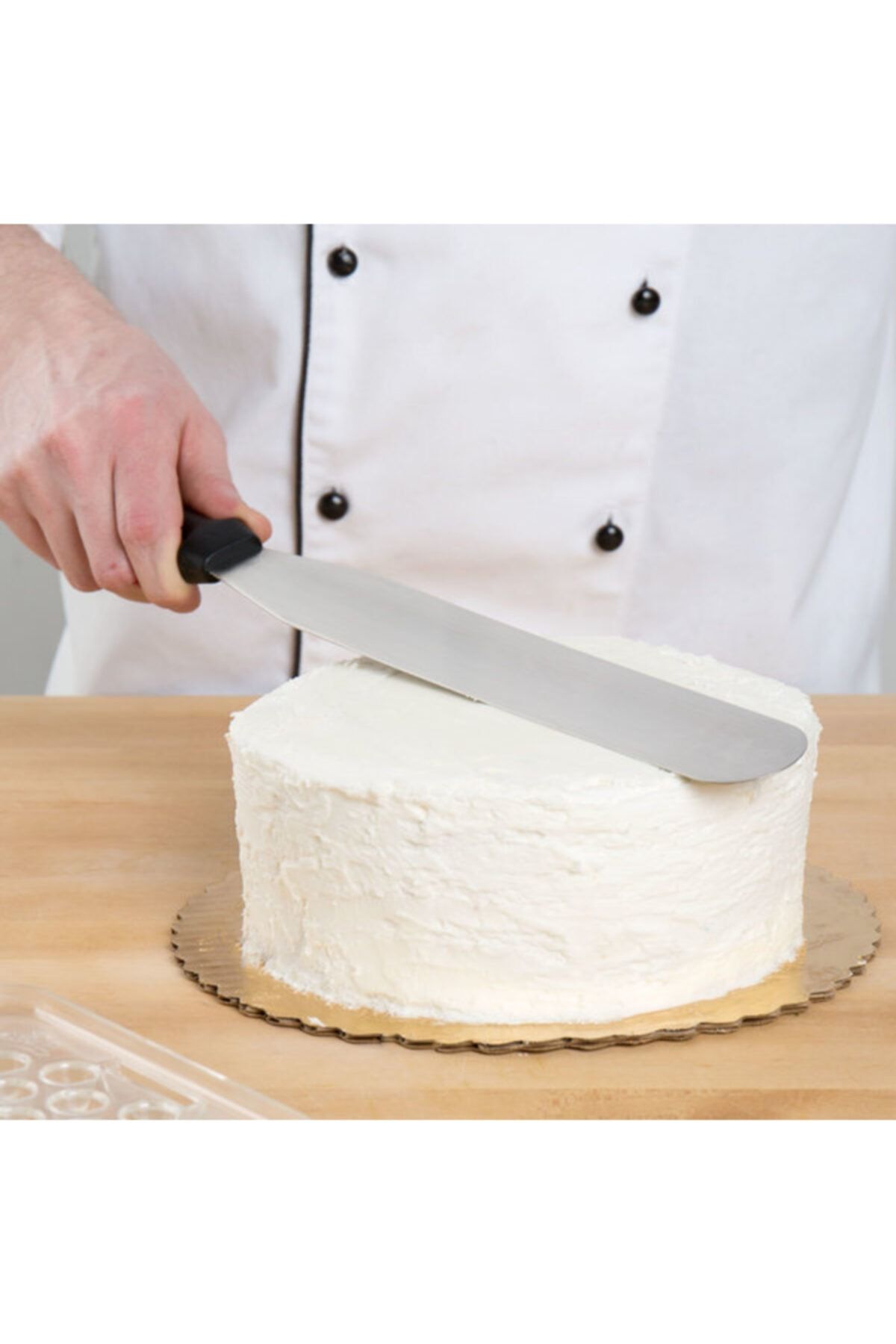 Arisco Paslanmaz Çelik Pasta Spatulası 25 Cm