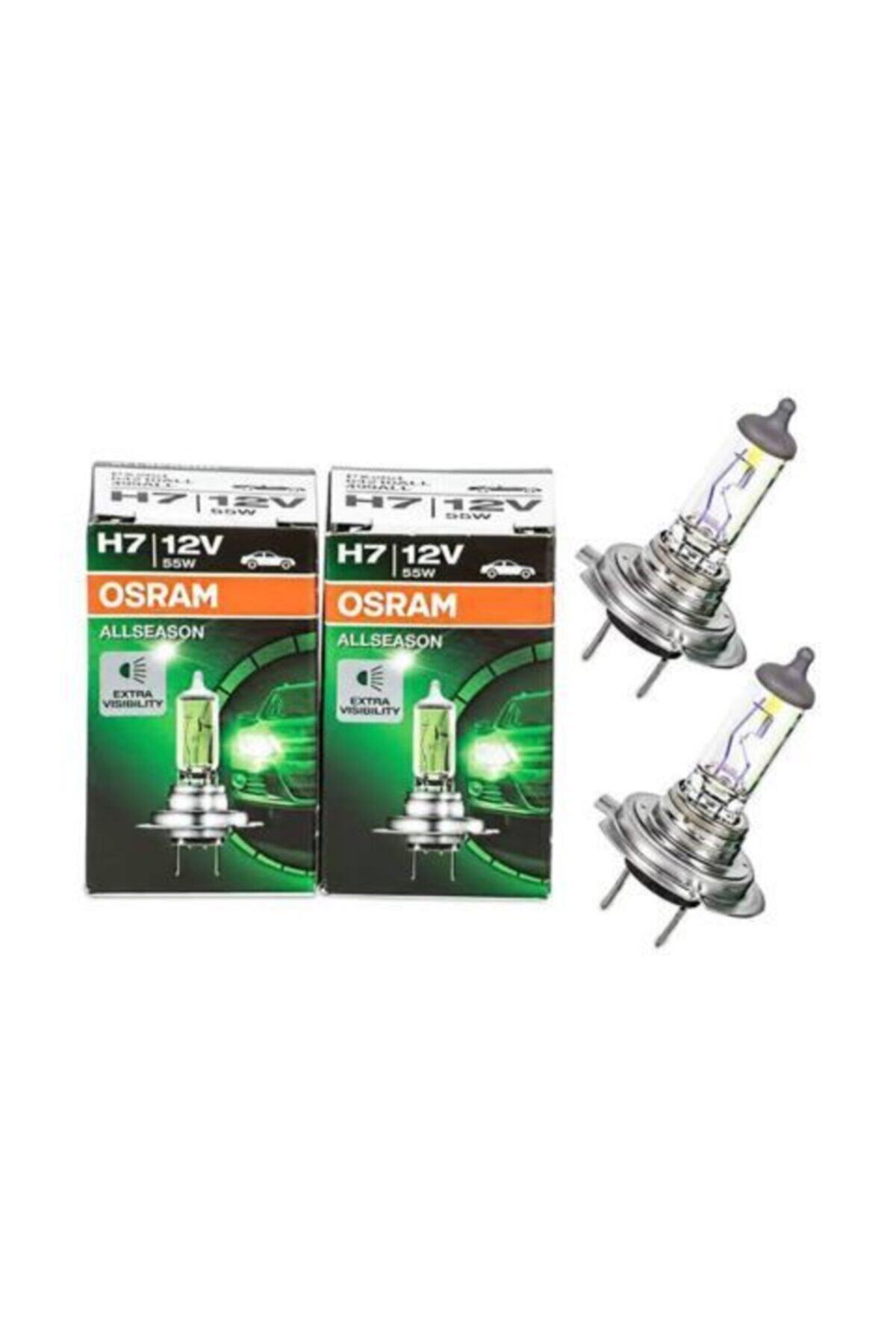 Osram H7 Allseason Super +%30 Kolormatik Kar Ve Sis Için Özel